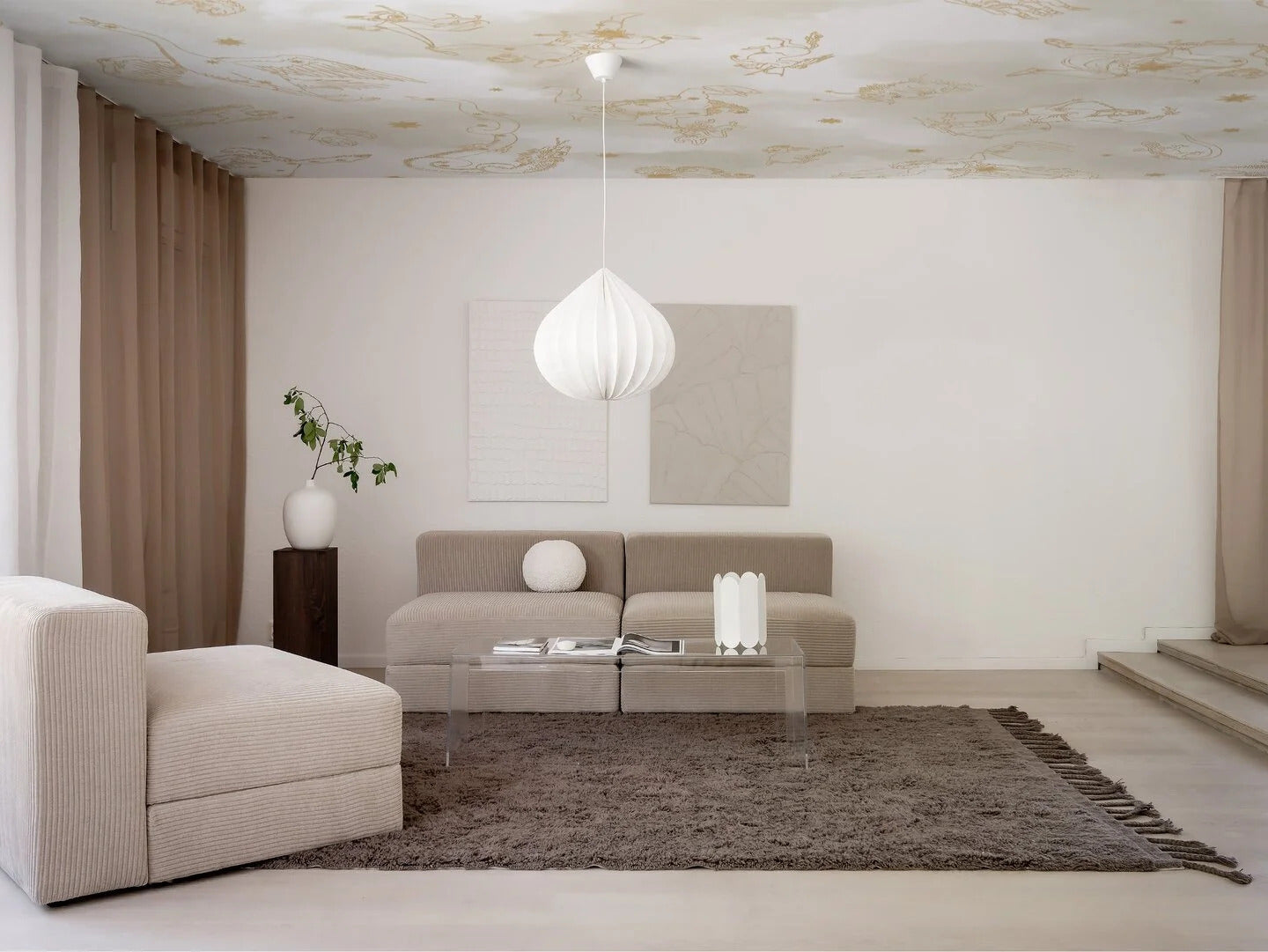 ⟪ Guide ⟫ Sådan sætter du tapet op i loftet