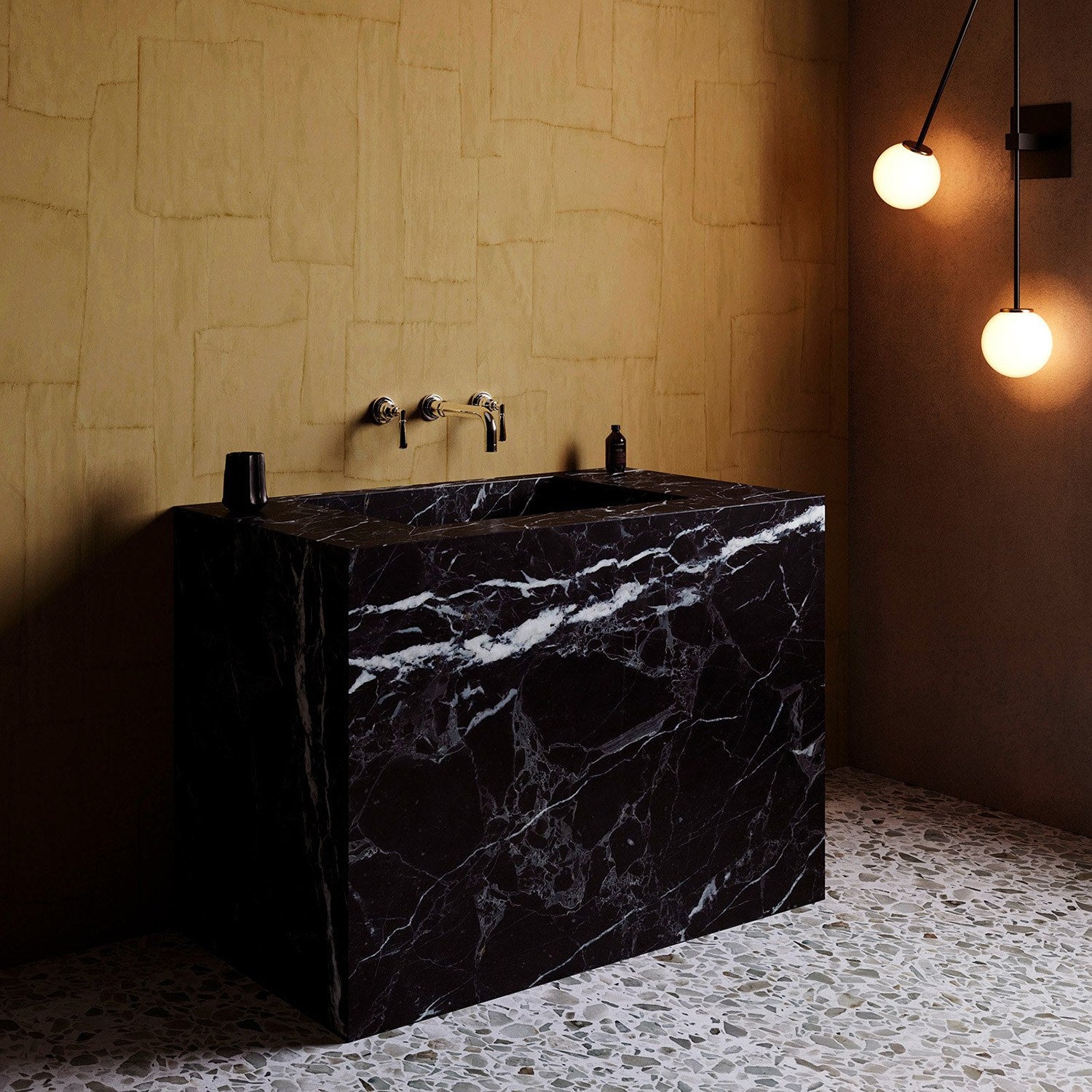 Tapet til badeværelset