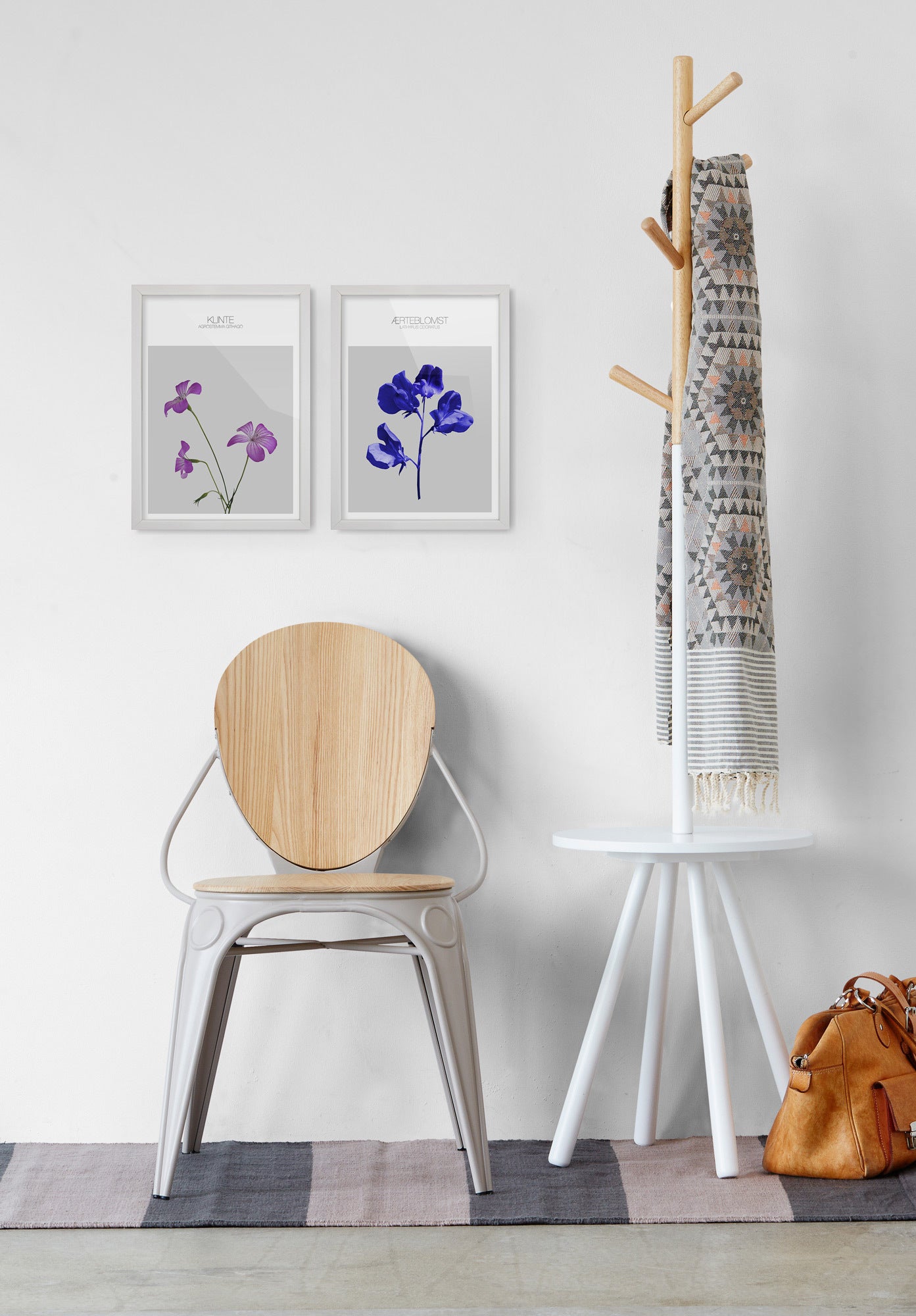 A4 - Hvid - Træramme