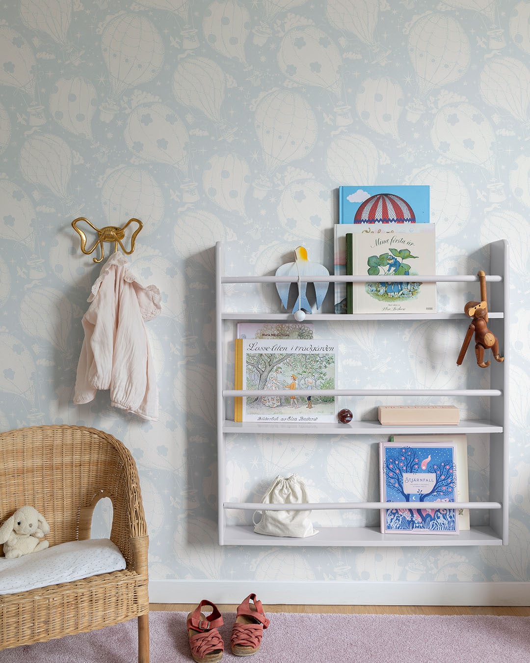 Ballongerna - Light blue - Tapetprøve