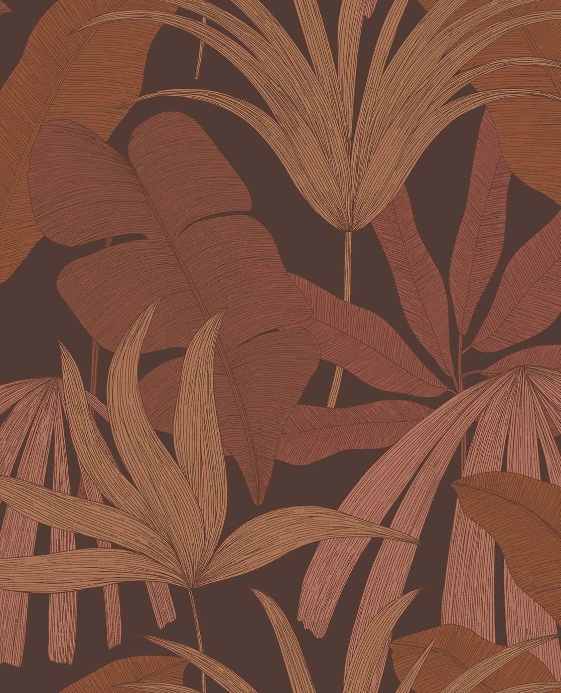 Fronds - Rusty Red
