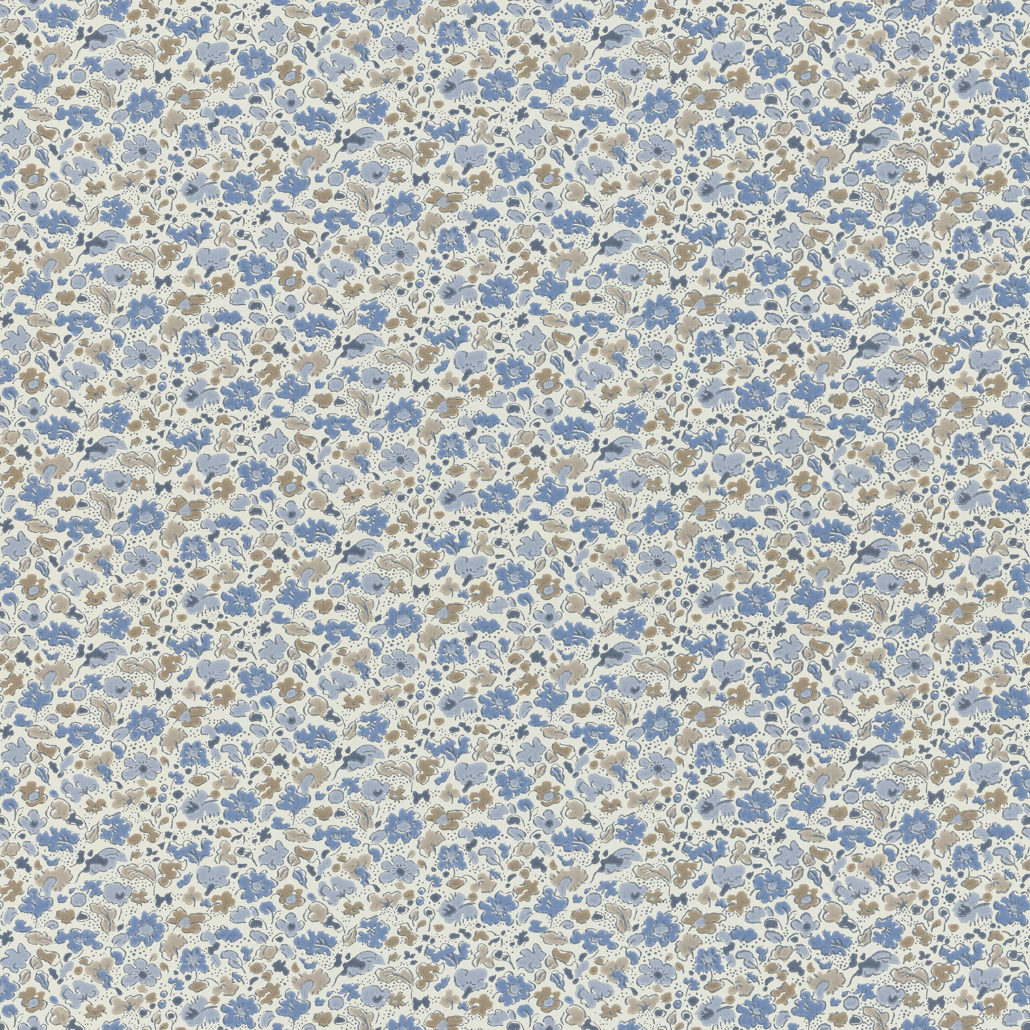 Floral Dance - Denim