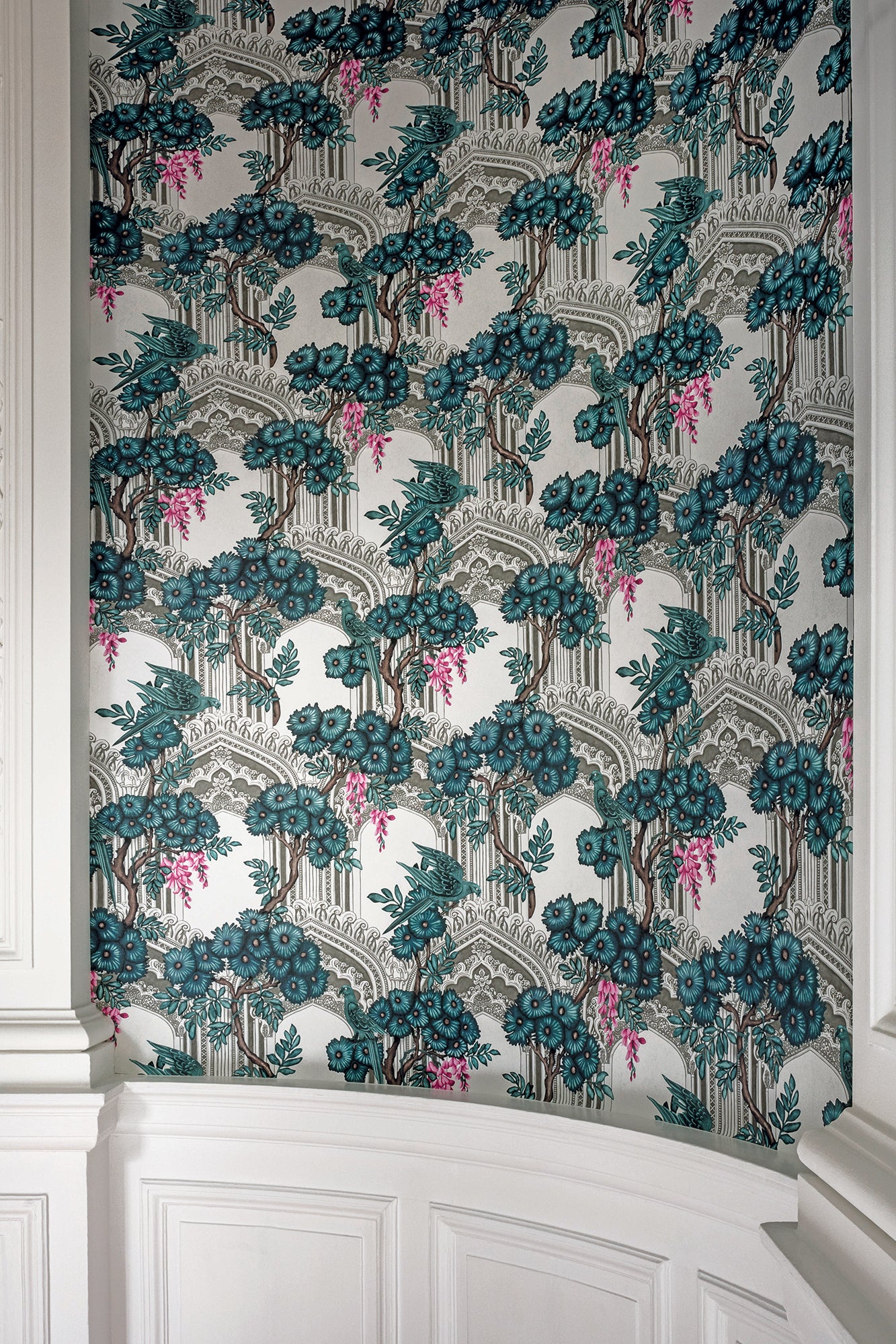 Babylon - Teal and Pink