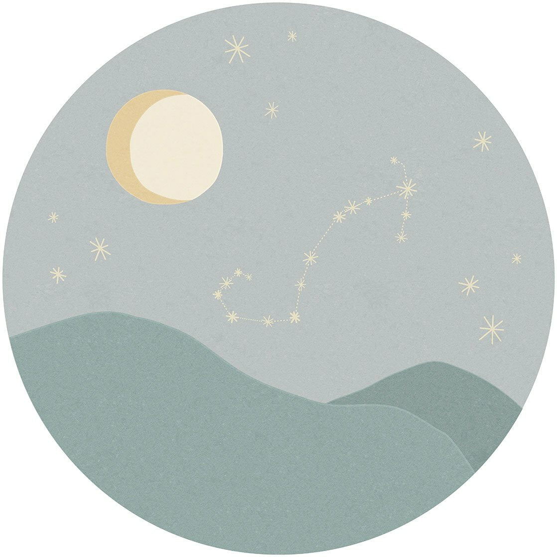 Zodiac Scorpio - Blue