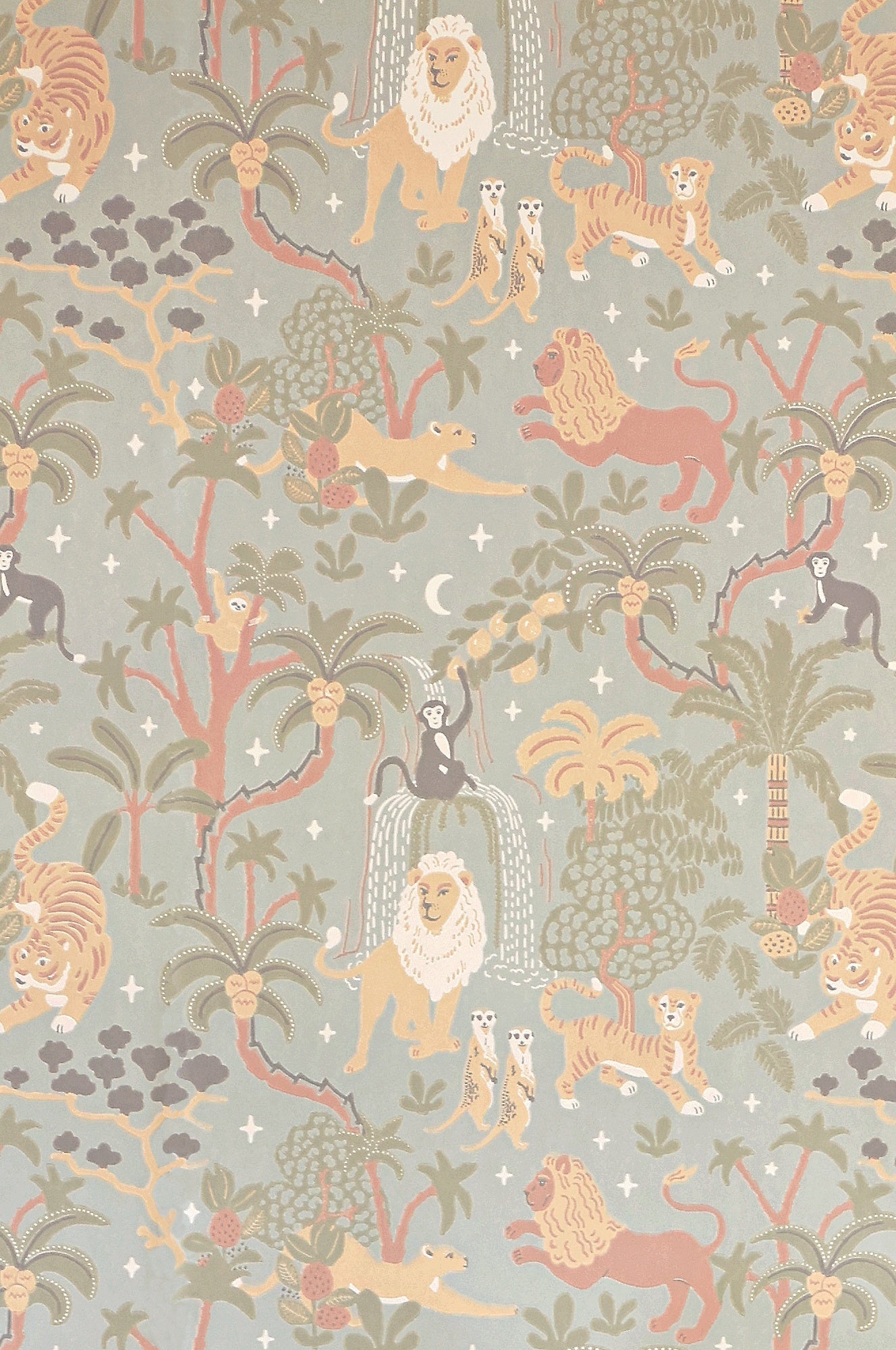 Jungle Glow - Tropical Blue