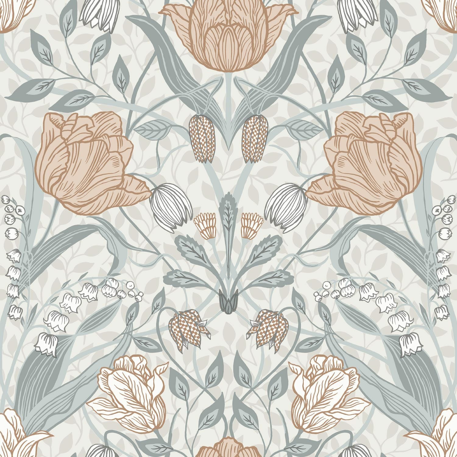 Filippa - Grey & Peach