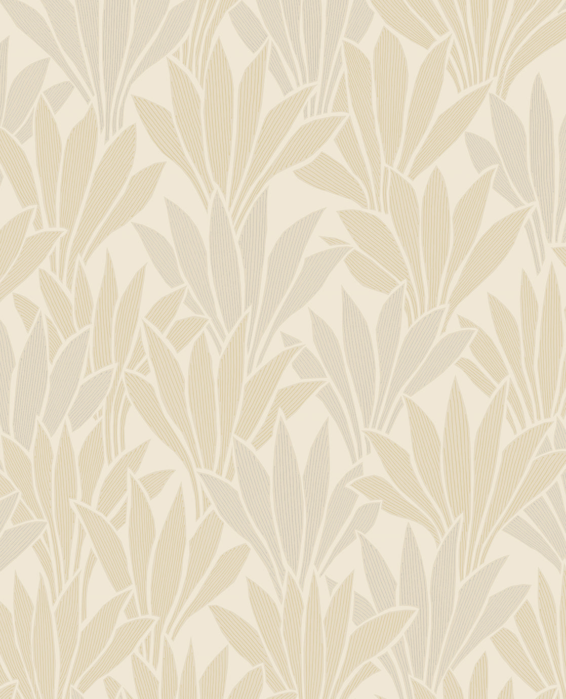 Fan Leaves - Cream