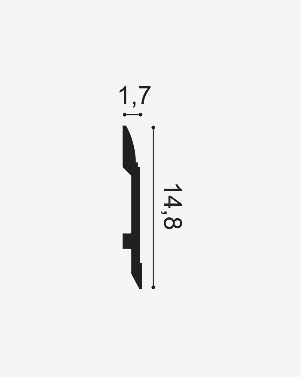 SX104F Flex Fodpanel