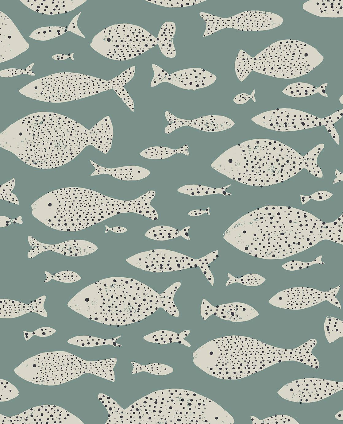 Dot Fish - Emerald