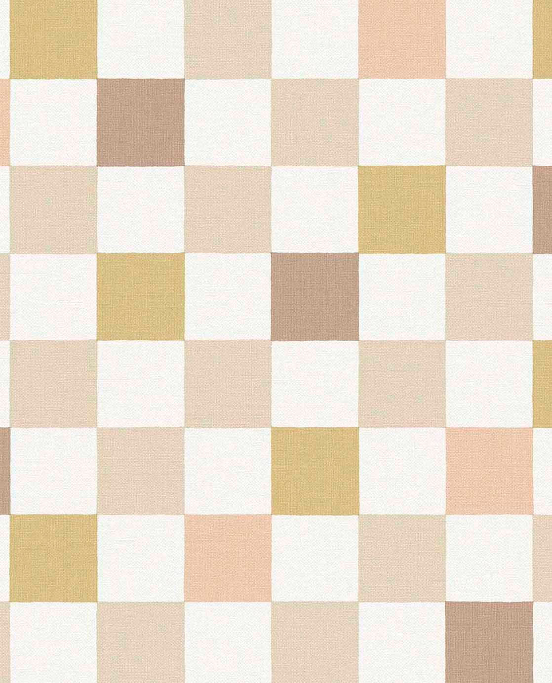 A Checkered Delight – Rose and Ochre