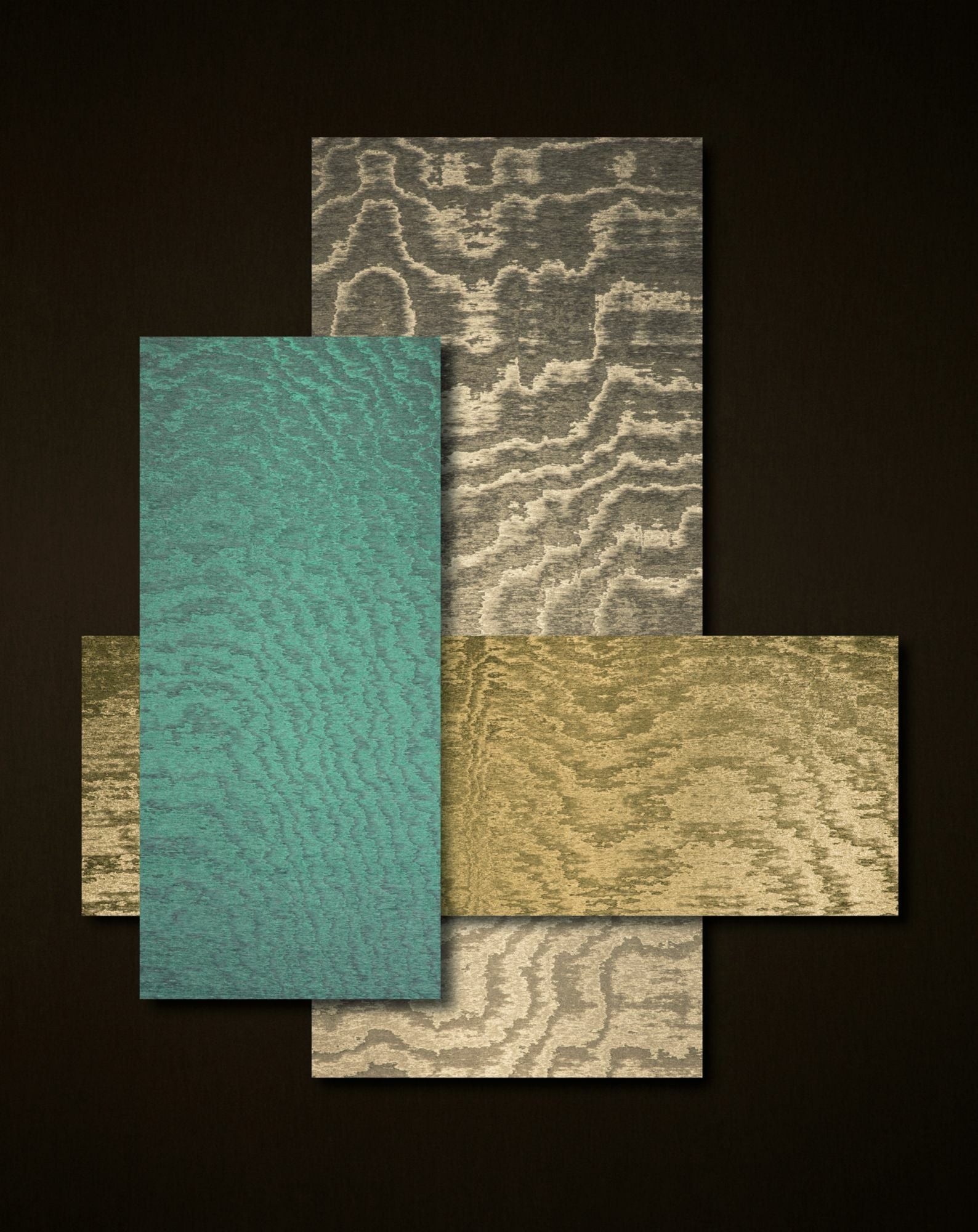 Moire - Green Gold