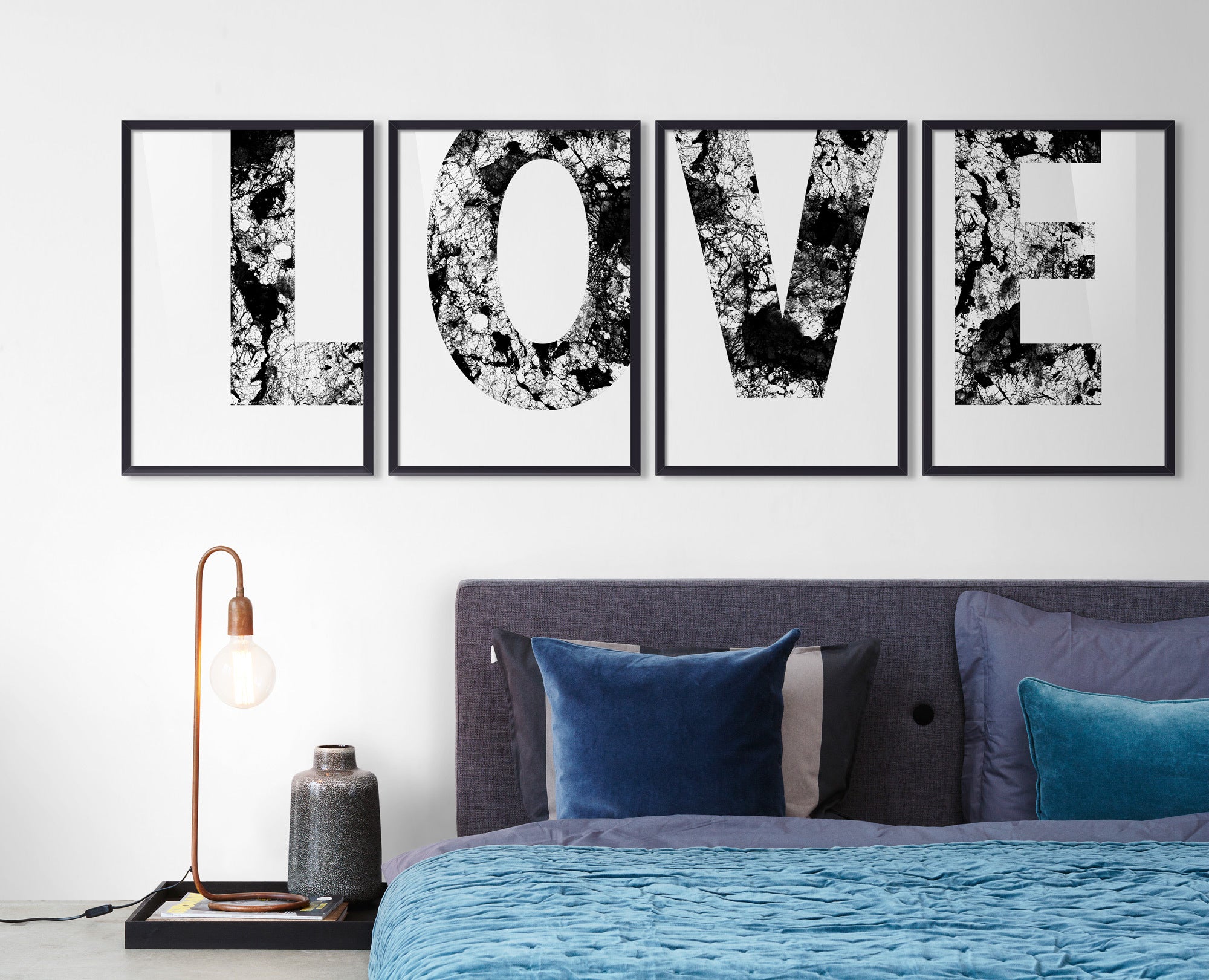 A3 - Sort - Træramme