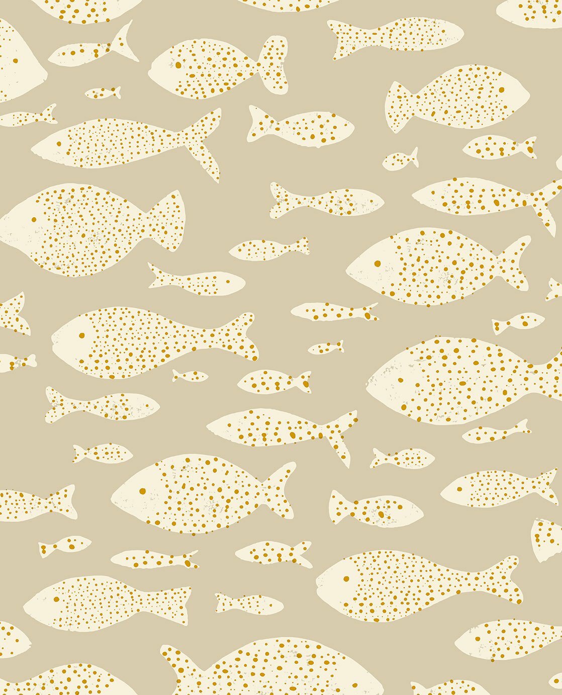 Dot Fish - Beige