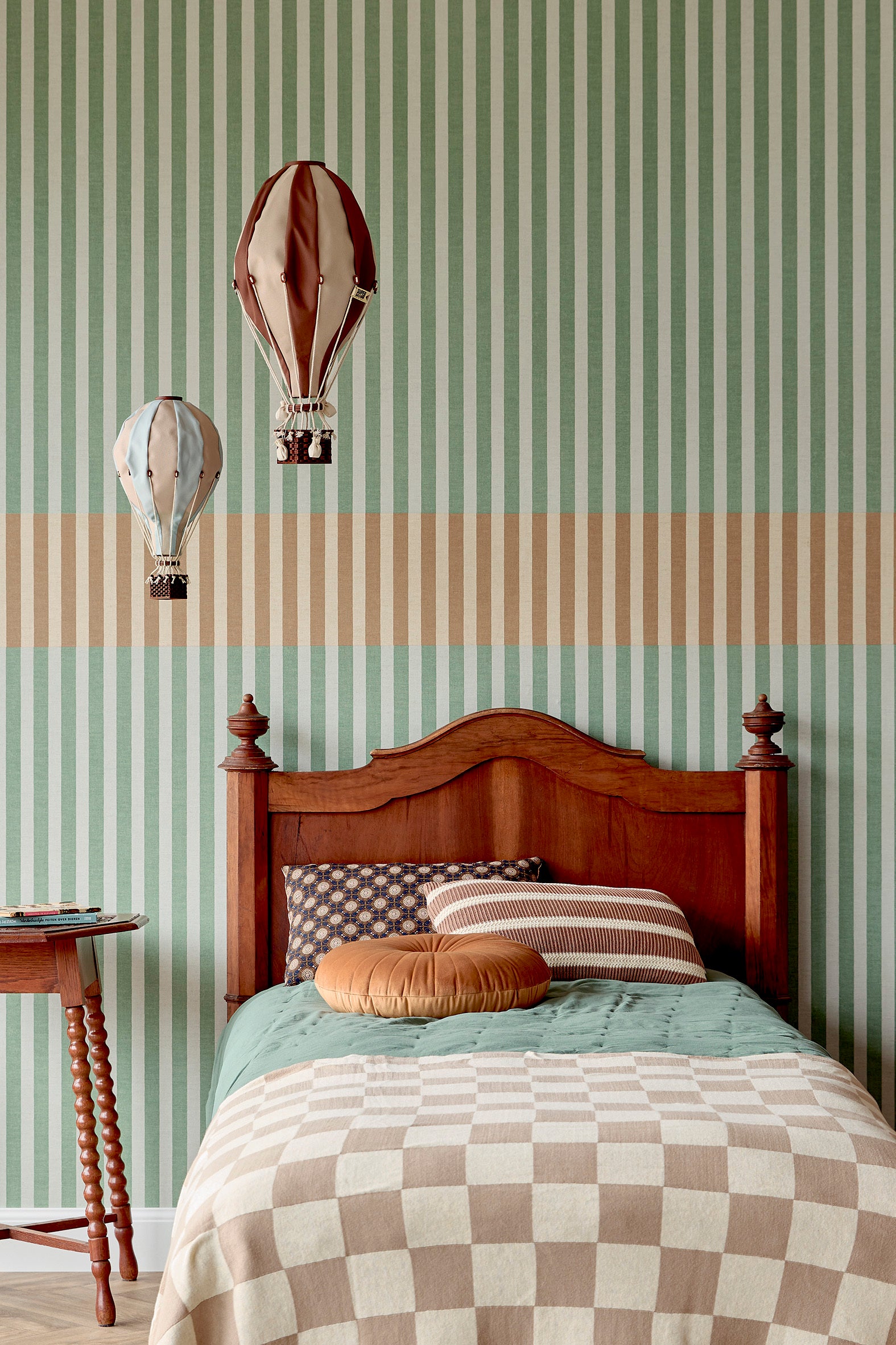 Small Stripes - Teal