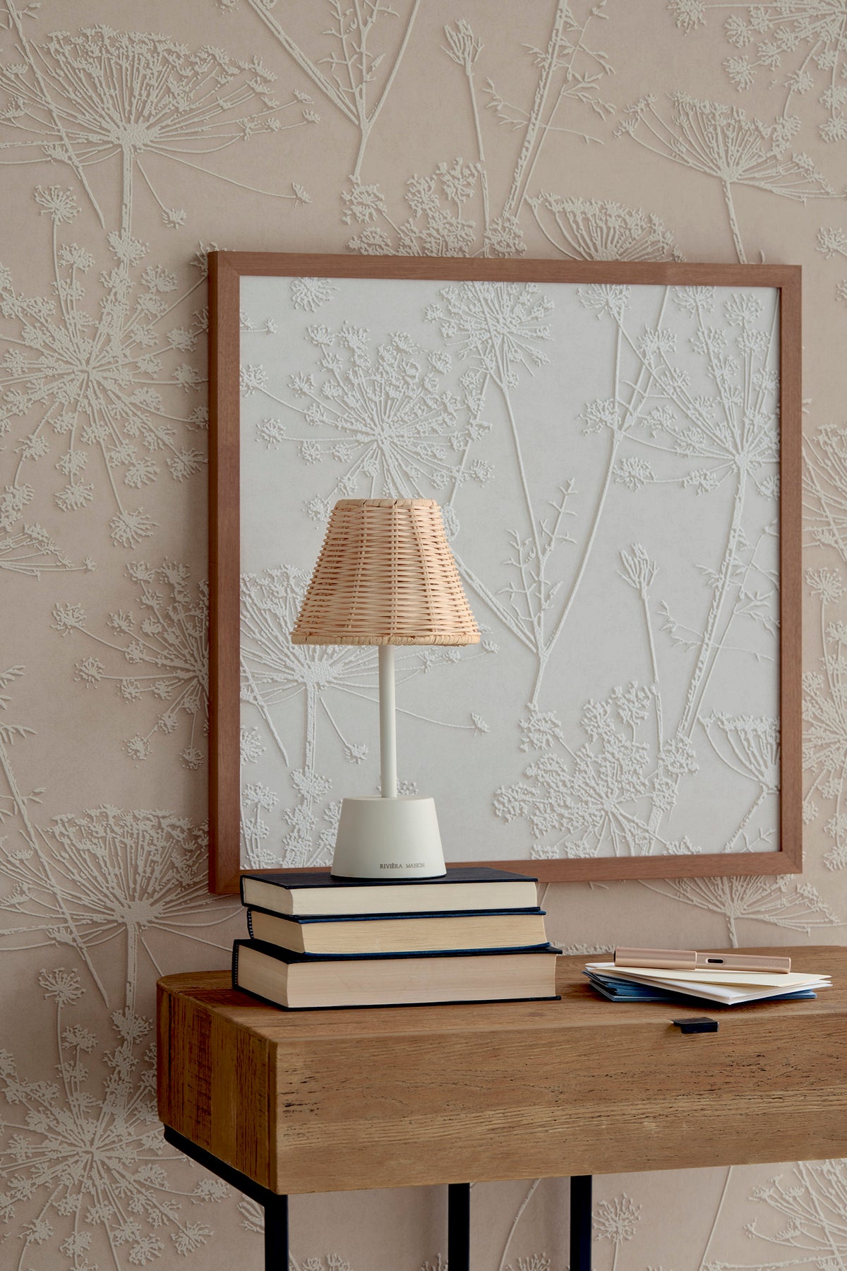 Silhuet Flowers - Beige