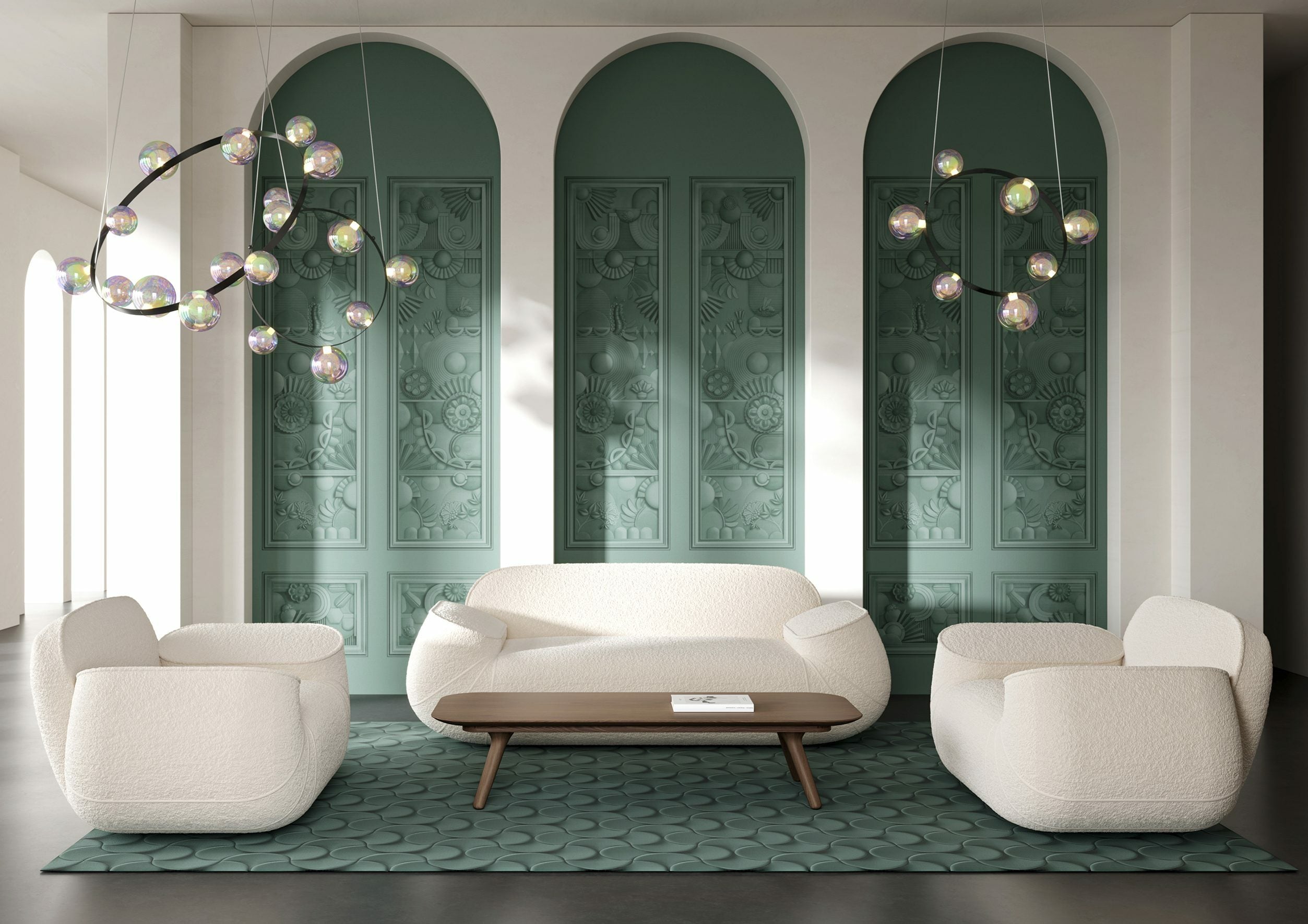 Greenhouse Gathering Window - Forest Green