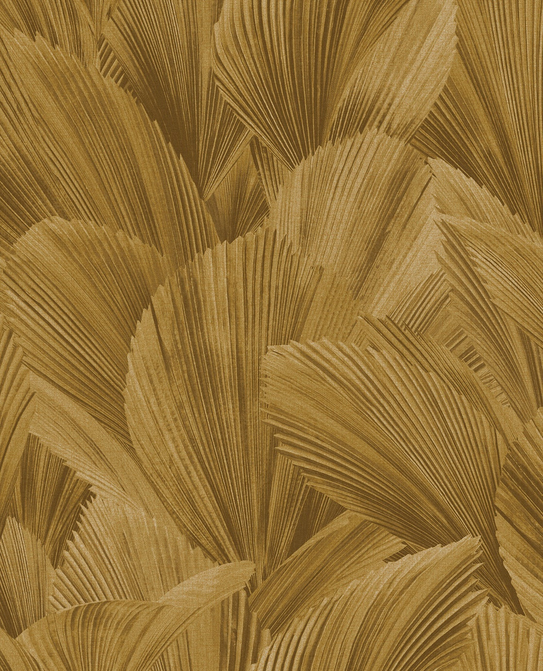 Feathering Leaves - Gold