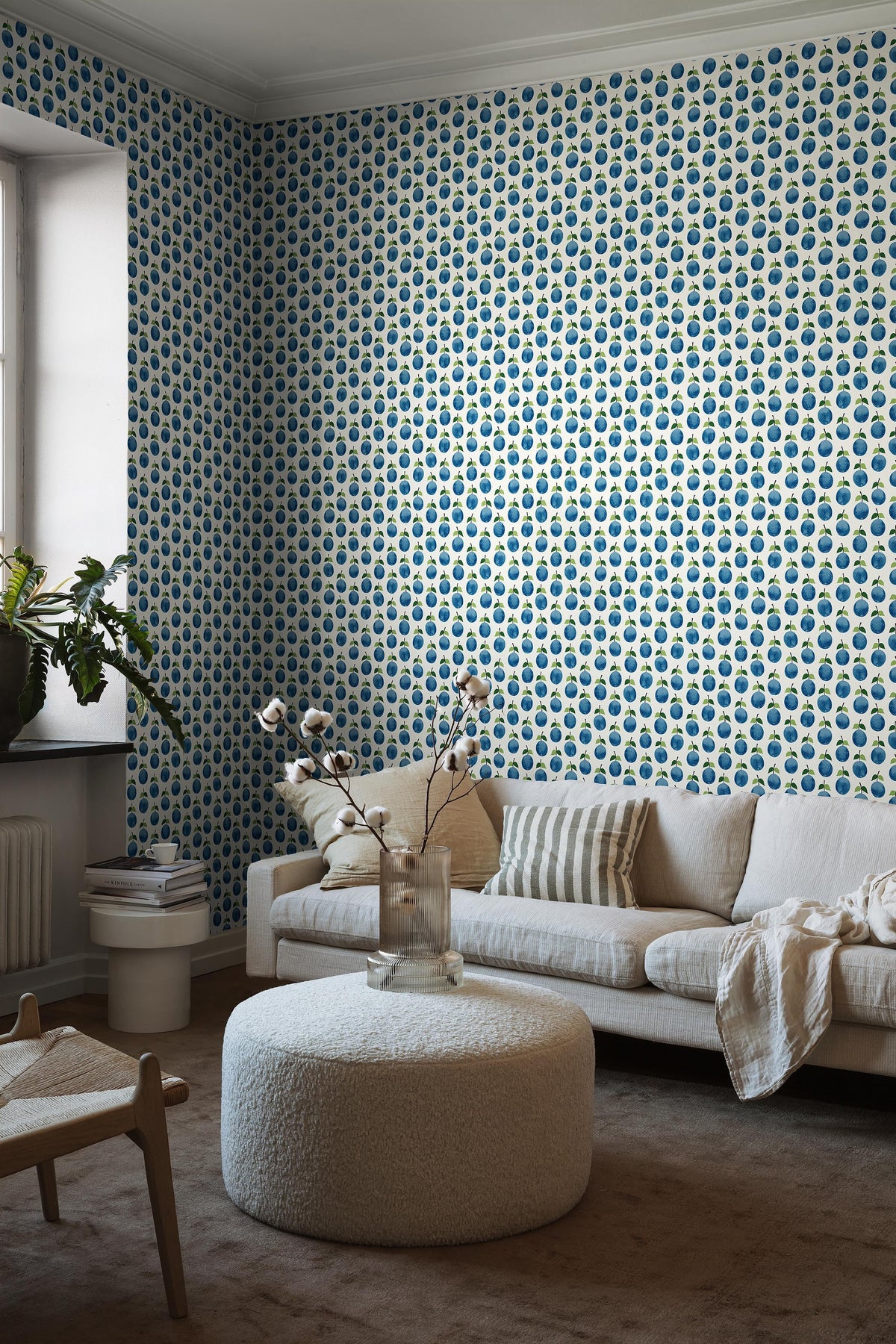 Stig Lindberg - Prunus - Blue
