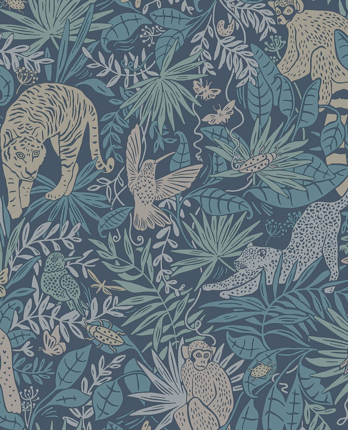 Jungle Life - Blue