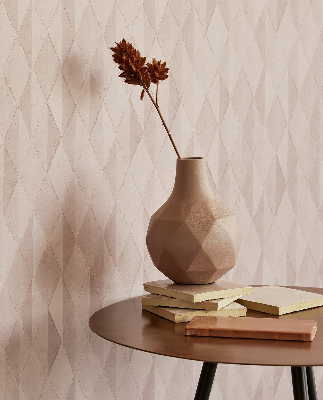 Diamonds - Blush Pink