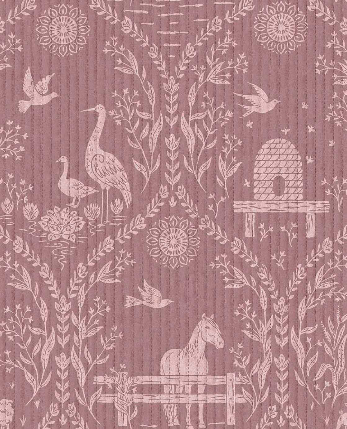 Flora and Farmland - Purple