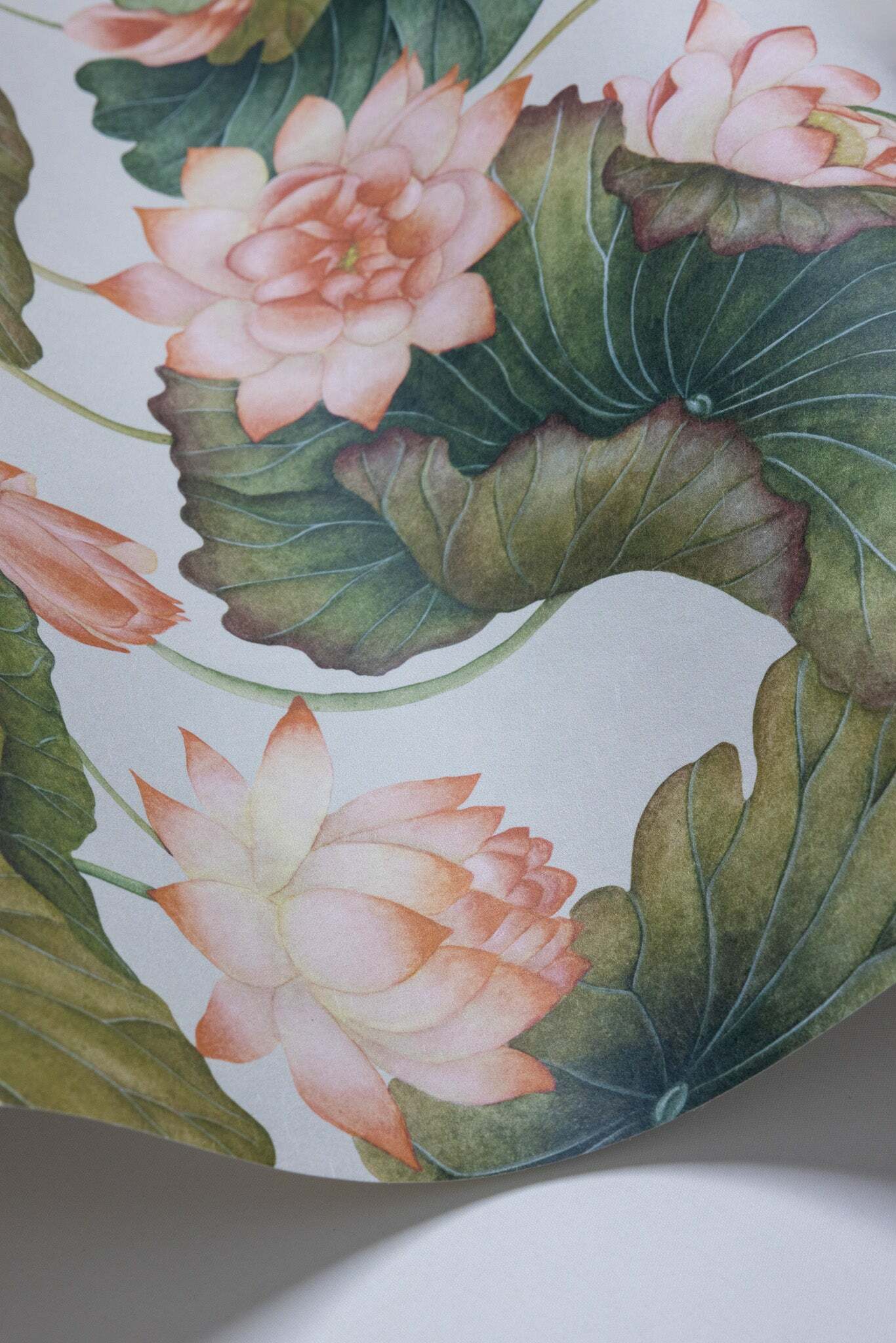 Lily Lotus - Orange & Olive