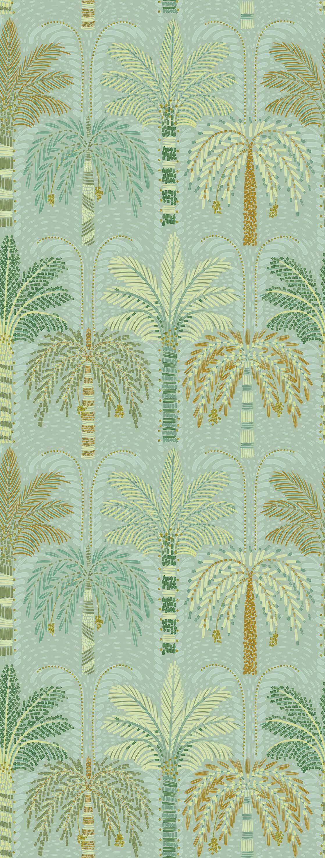 Palms - Aqua