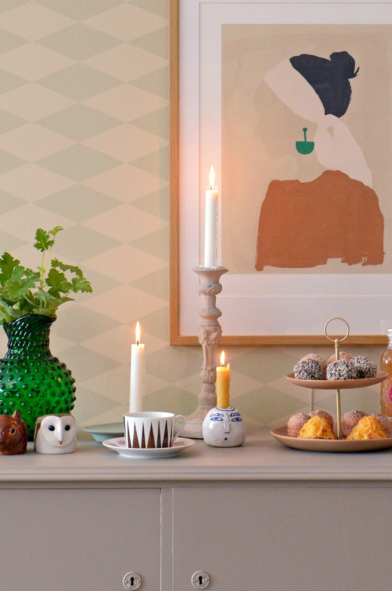 Copenhagen - Beige Green