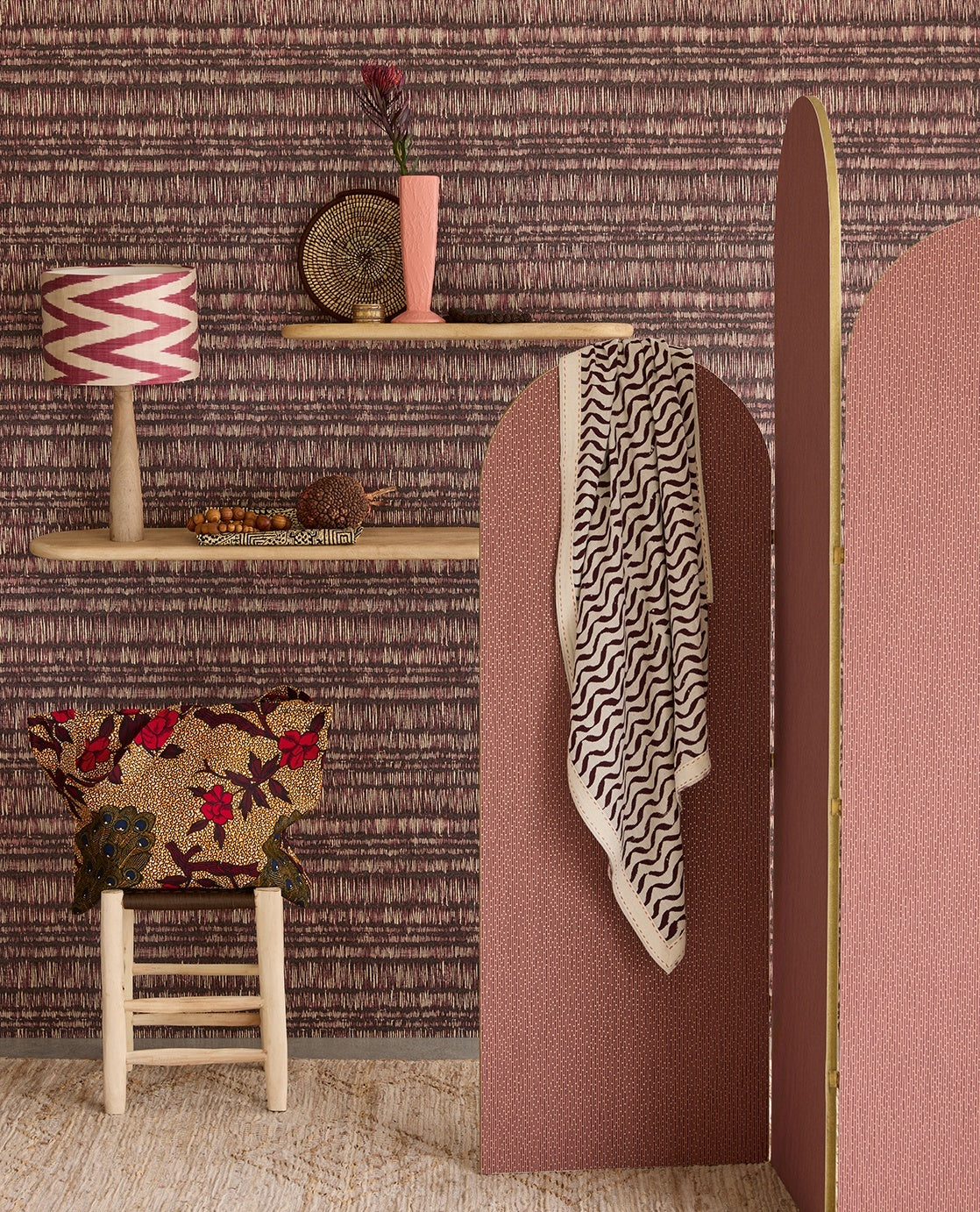 African Mesh - Red