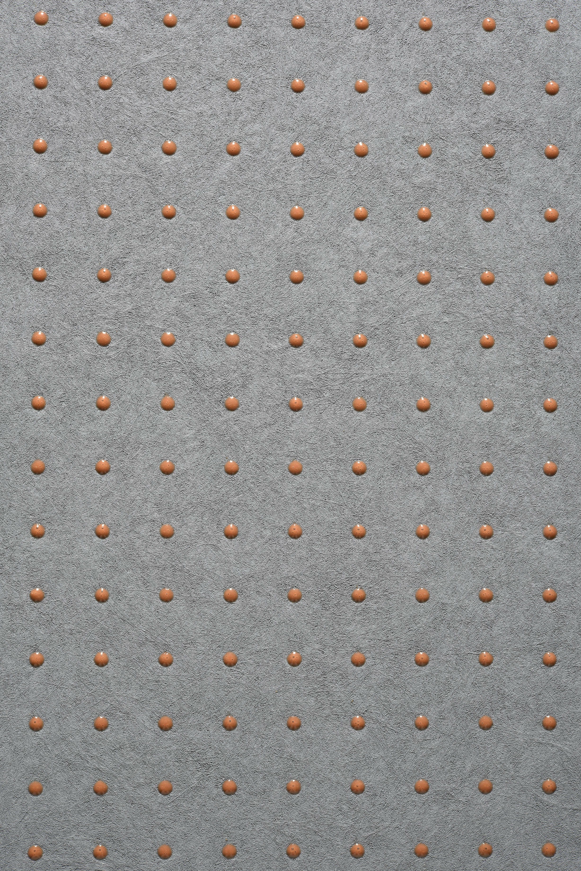 Dots - Grey and Orange