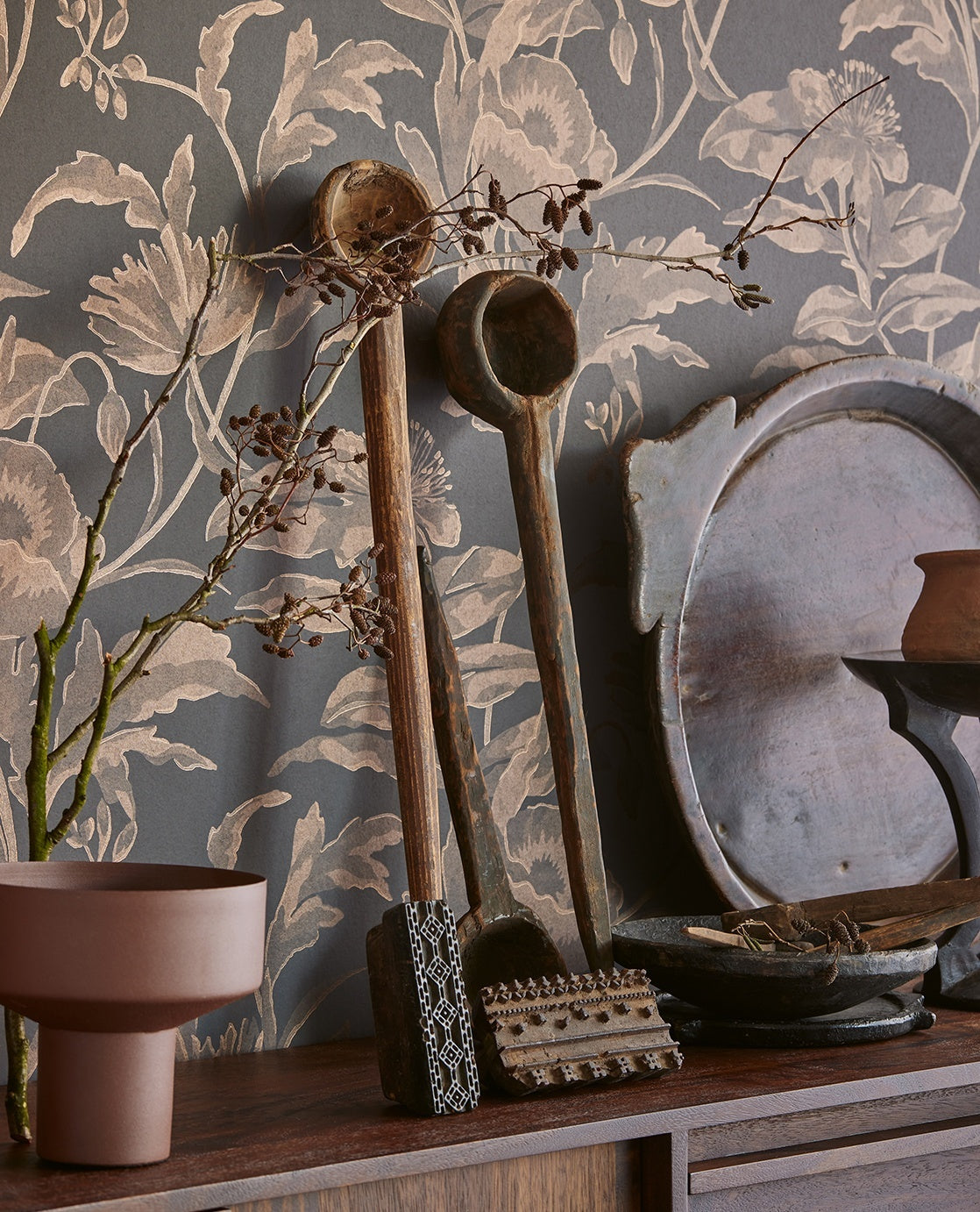 Gilded Glamour - Purple & Copper