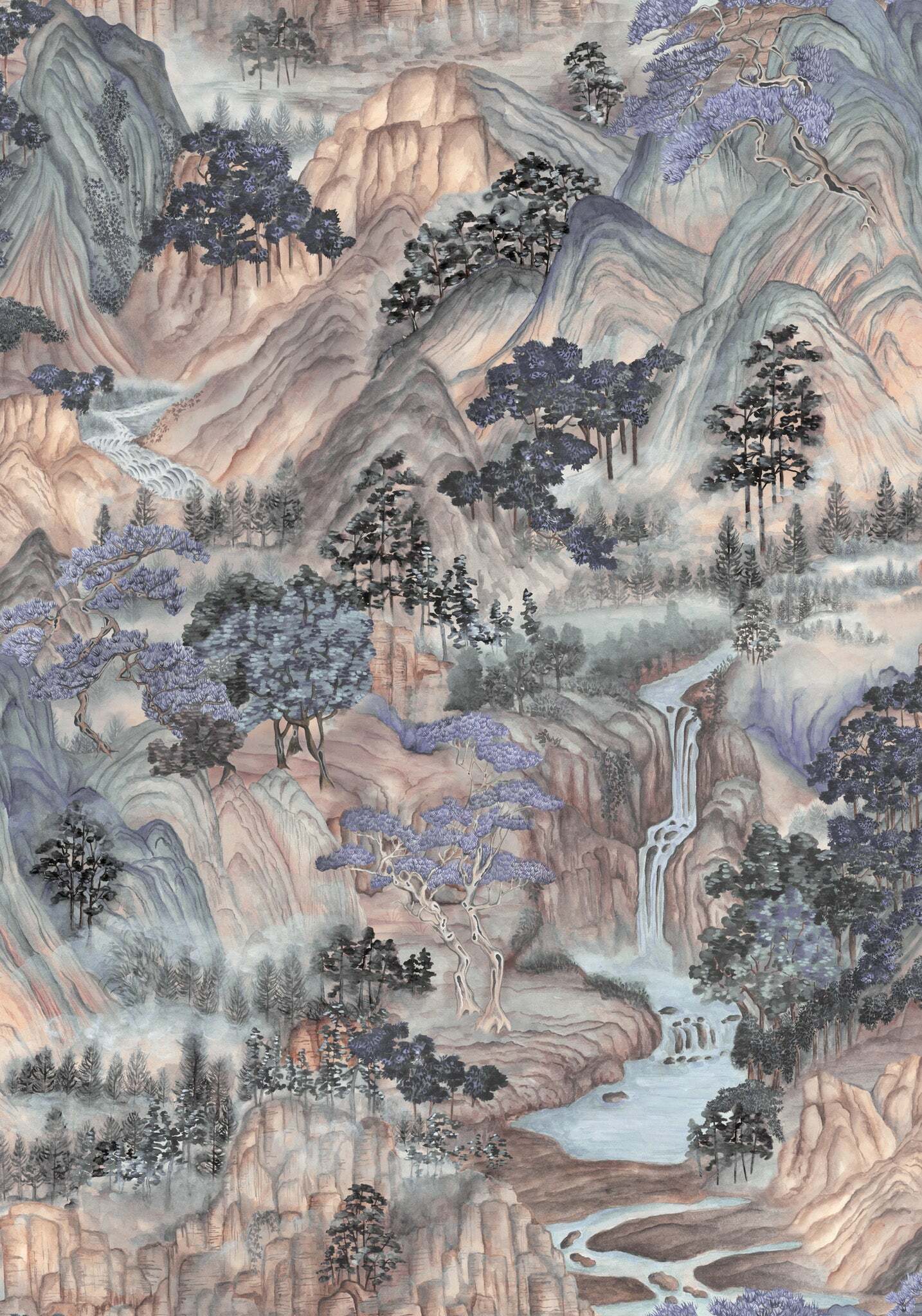 Mountainscape - Misty