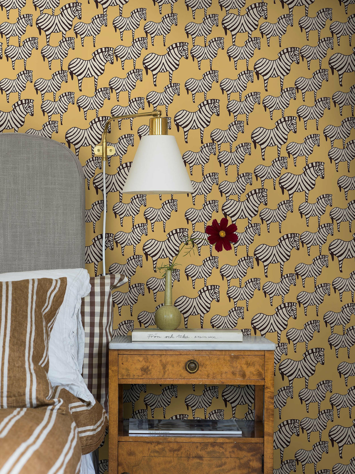 Lisa Larson - Zebra - Yellow