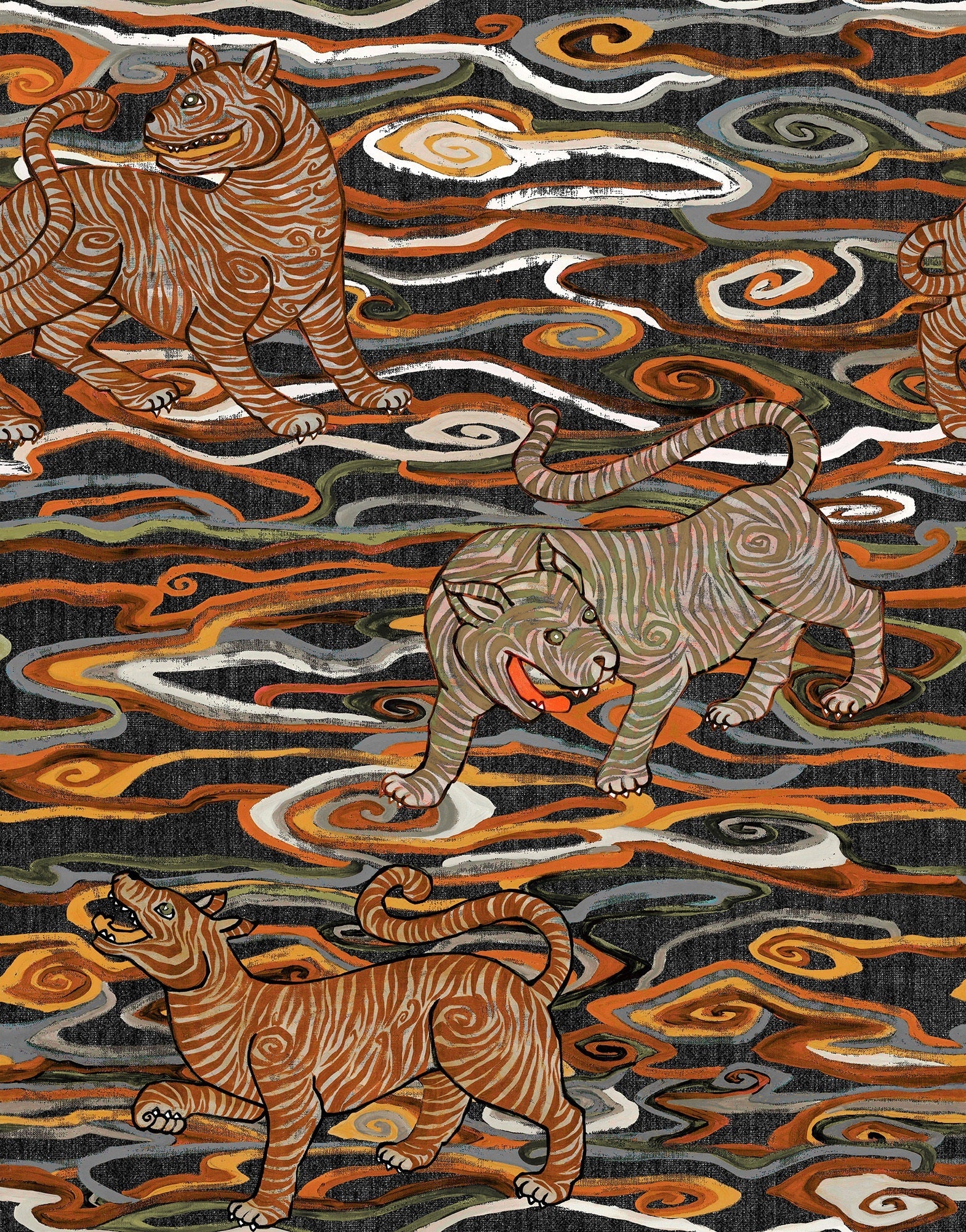 Tigris - Burnt Sienna
