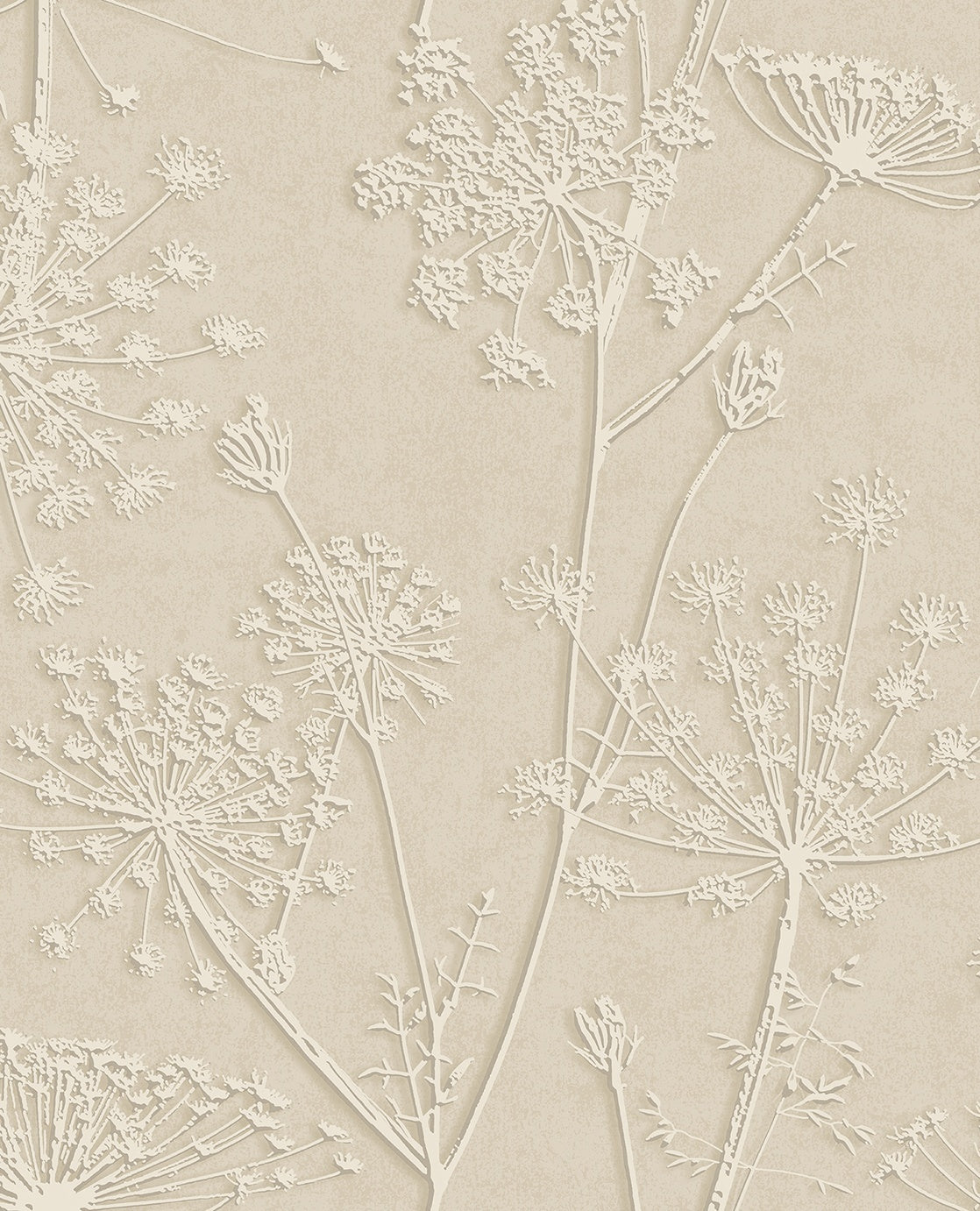 Silhuet Flowers - Beige