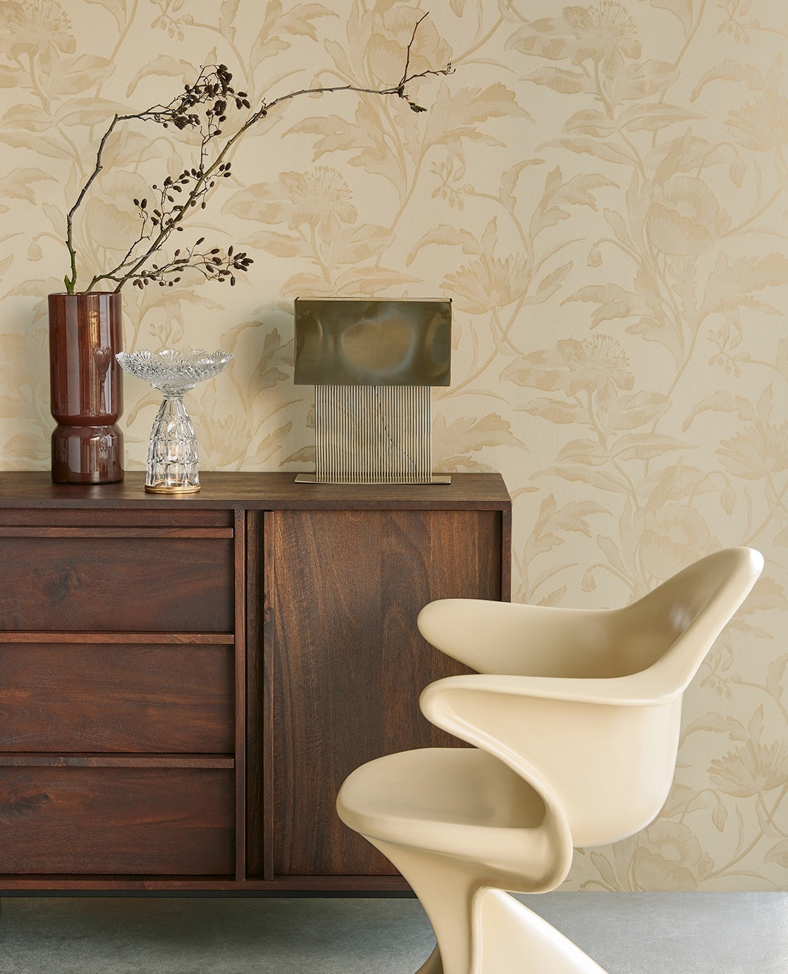Gilded Glamour - Cream