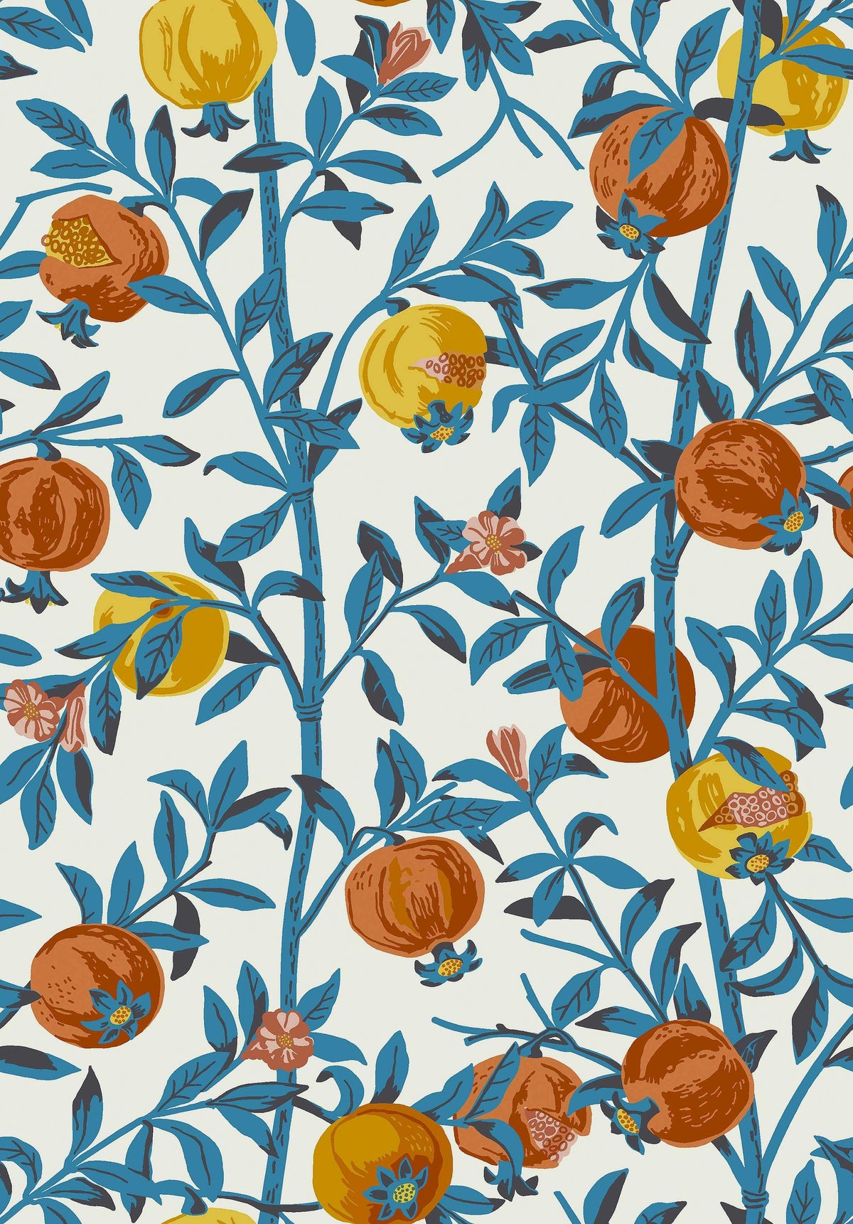 Gocken Jobs - Granatäpple - Blue & Orange