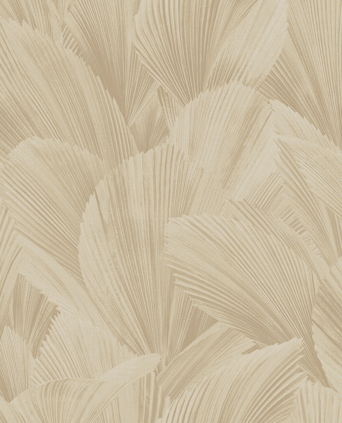 Feathering Leaves - Cream