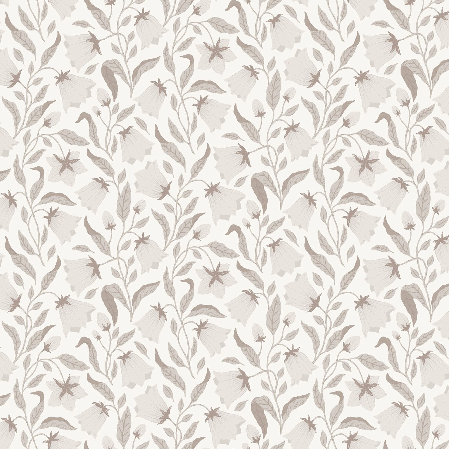 Blåklocka - White & Beige