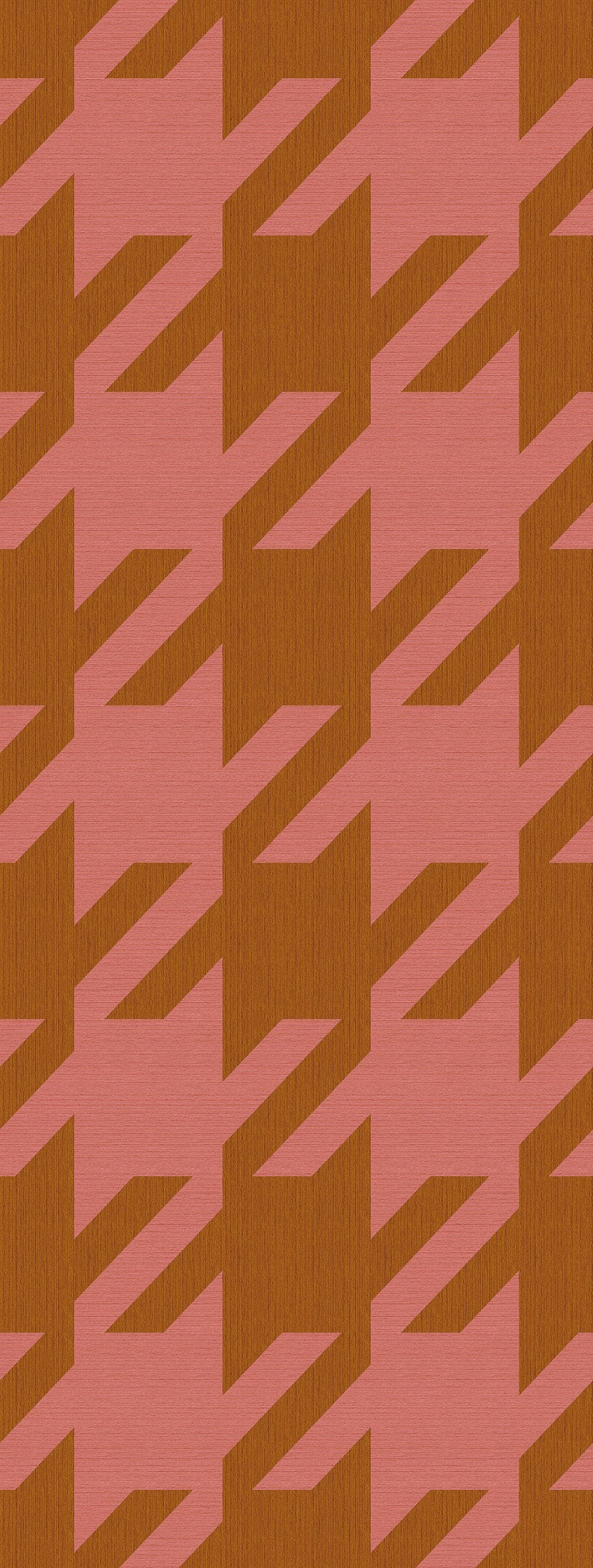 Check Twigh - Terracotta Pink