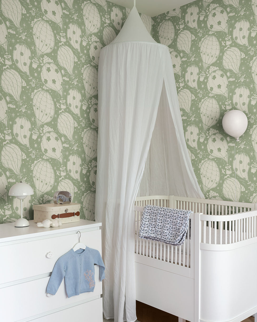 Ballongerna - Green - Tapetprøve