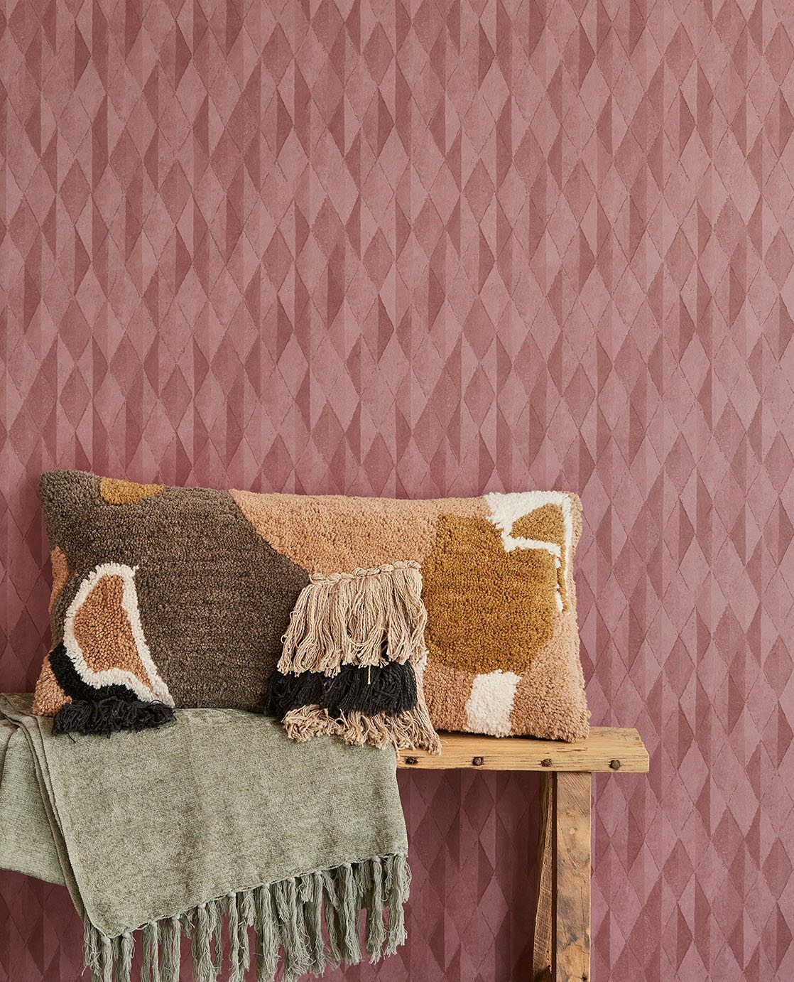 Diamonds - Blush Red