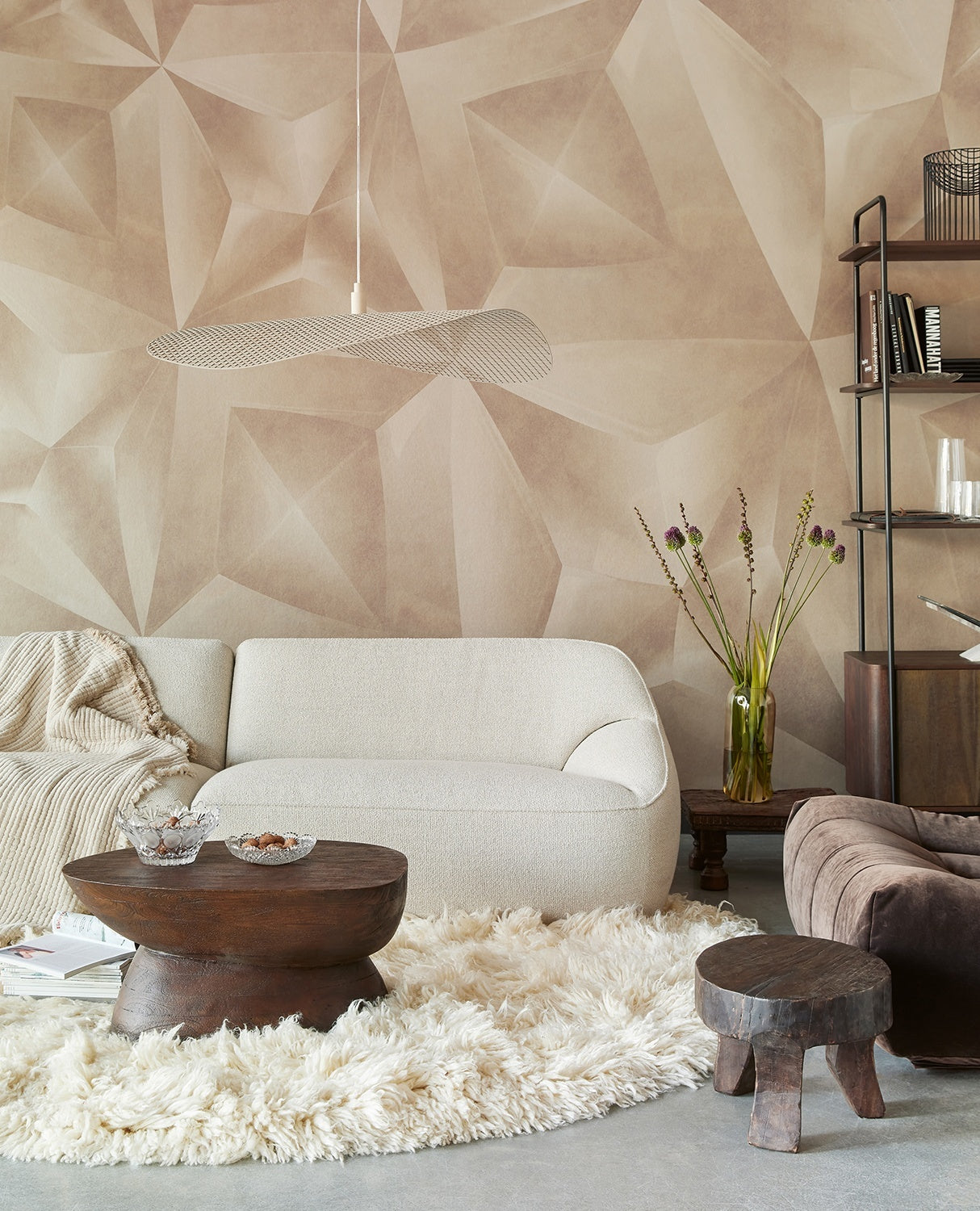 Starry Wide - Taupe