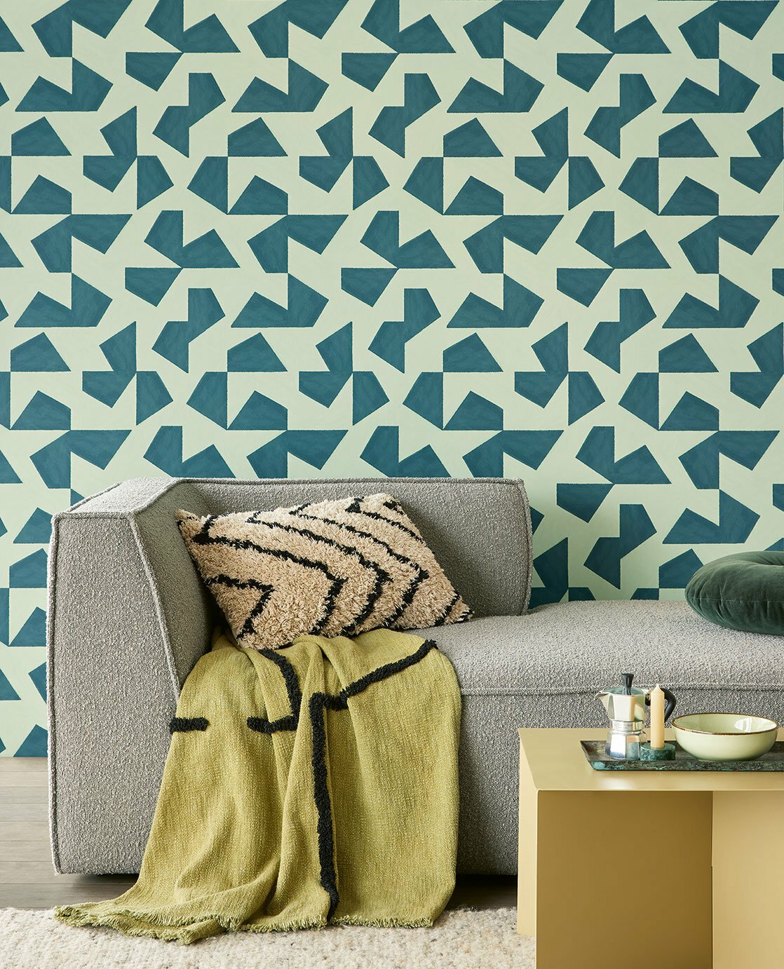 Pieces - Minty Teal