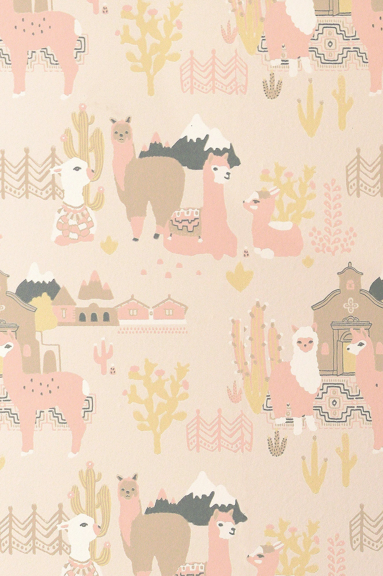 Lama Village - Light Sunny Pink