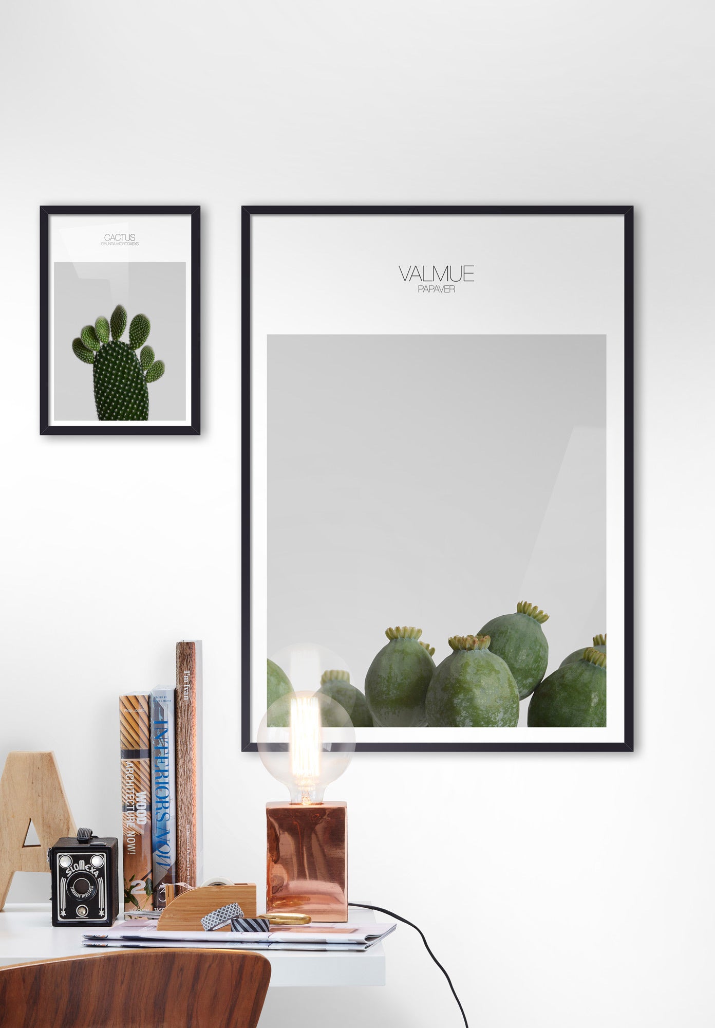 A4 - Sort - Træramme