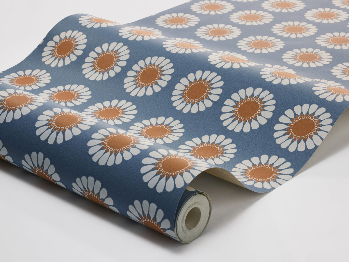 Turi Gramstad Oliver - Daisy - Blue & Orange