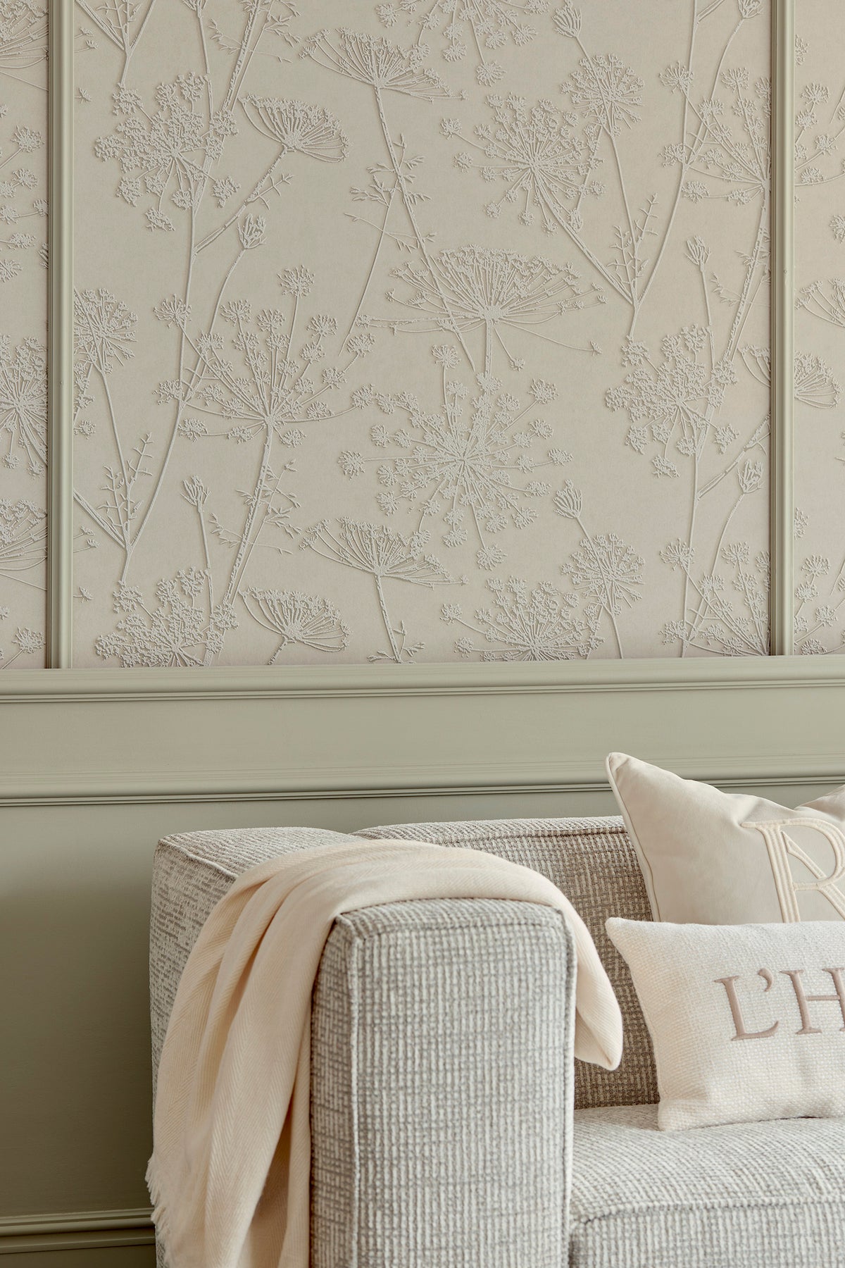 Silhuet Flowers - Dusty Green