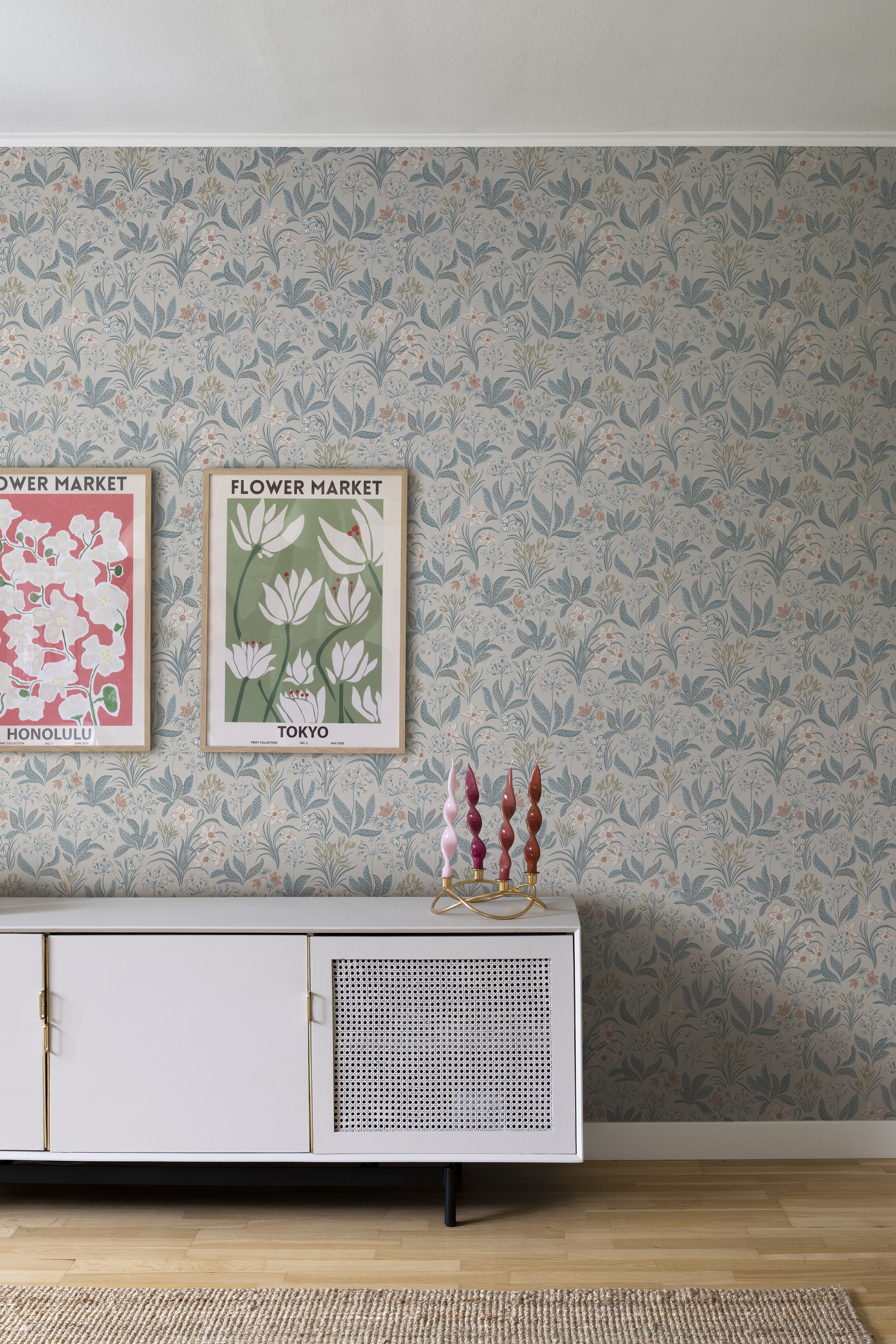 Huset i solen - Folklore Blue