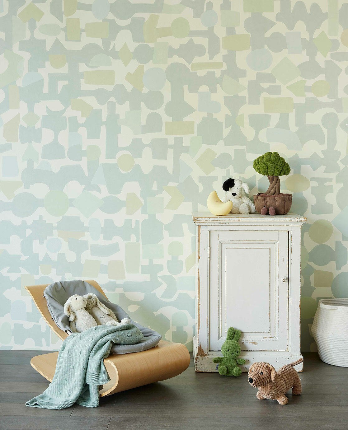 Blocks - Pastel Green